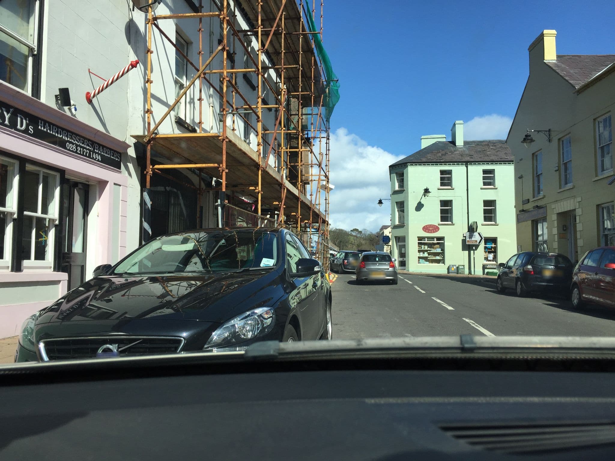 Street view near Tower View Apartment, Cushendall — © mackerski (CC BY-SA · Mapillary)