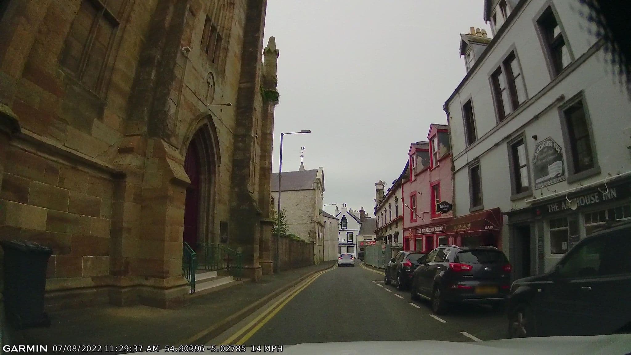 Street view near George Metro Hotel, Stranraer — © gmc (CC BY-SA · Mapillary)