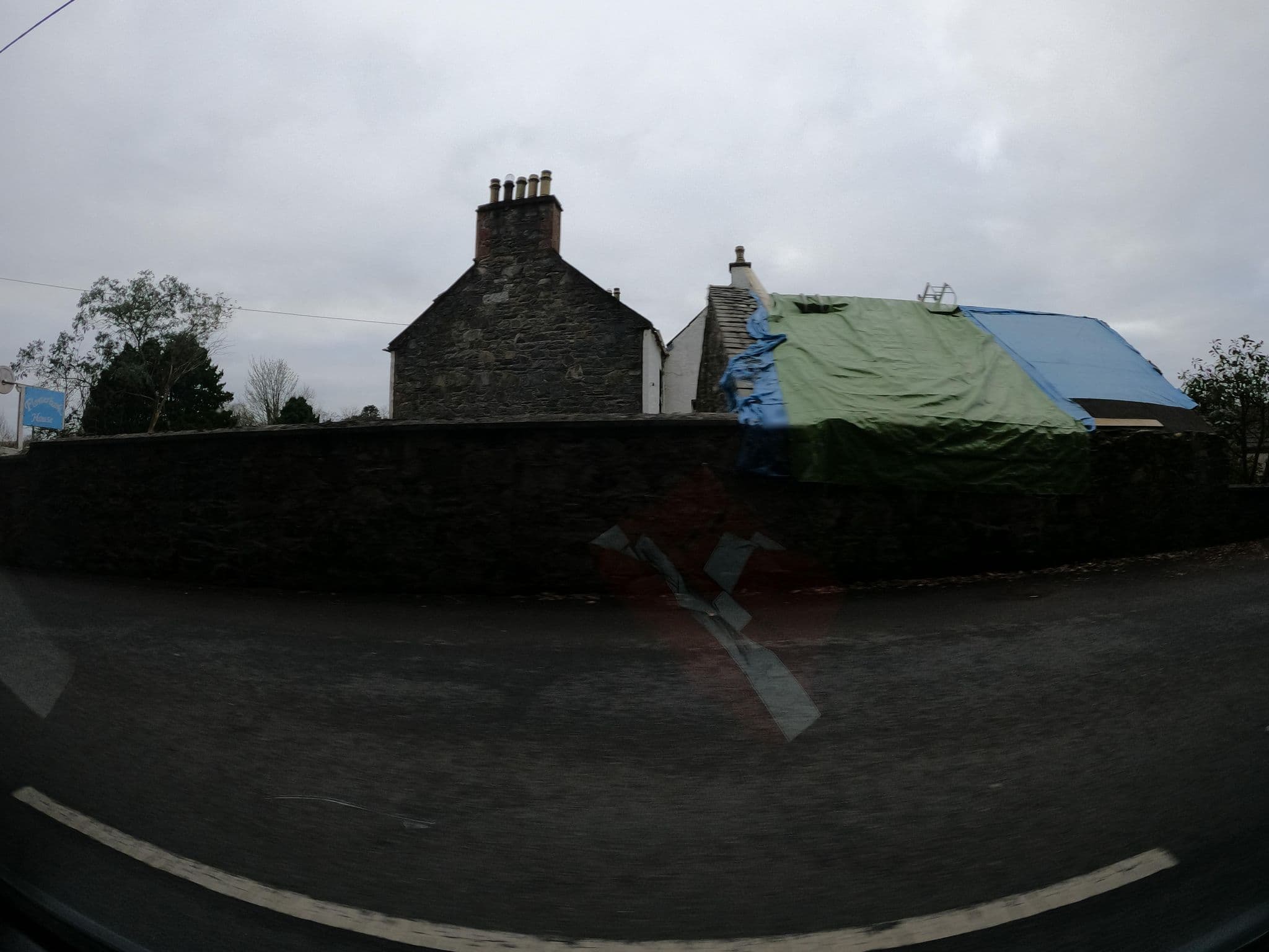 Street view near Flowerbank Guest House, Newton Stewart — © hobgoblin (CC BY-SA · Mapillary)