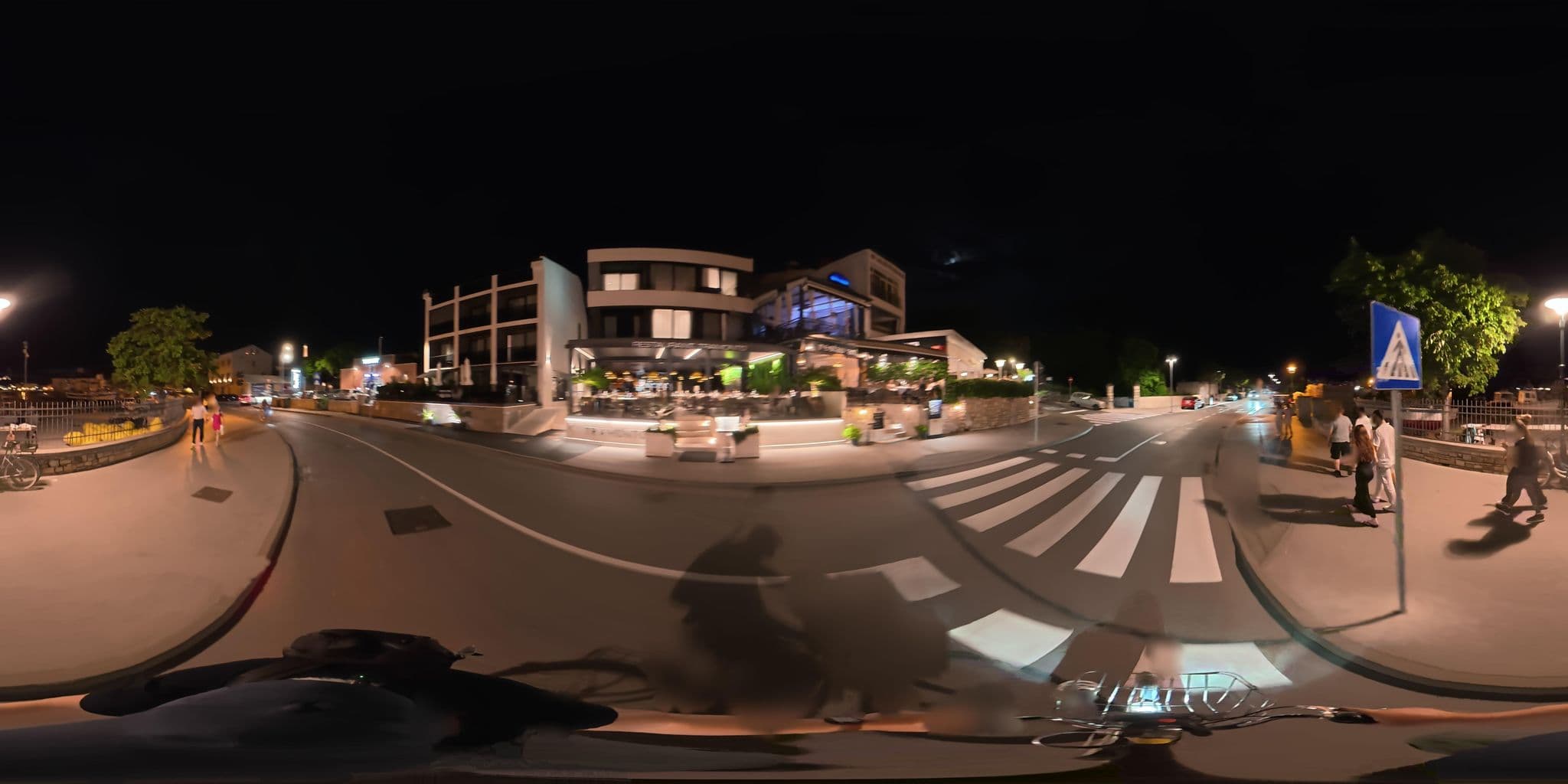 Street view near Delfin, Rovinj