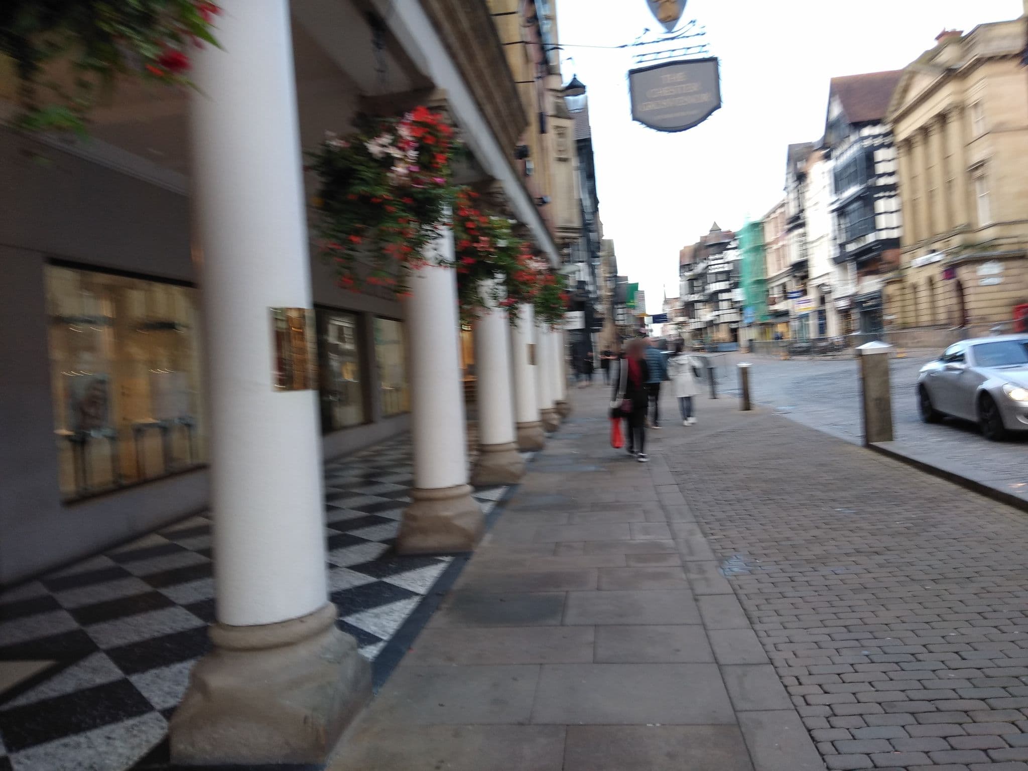 Street view near Grosvenor Chester, Chester — © sk53_quint (CC BY-SA · Mapillary)