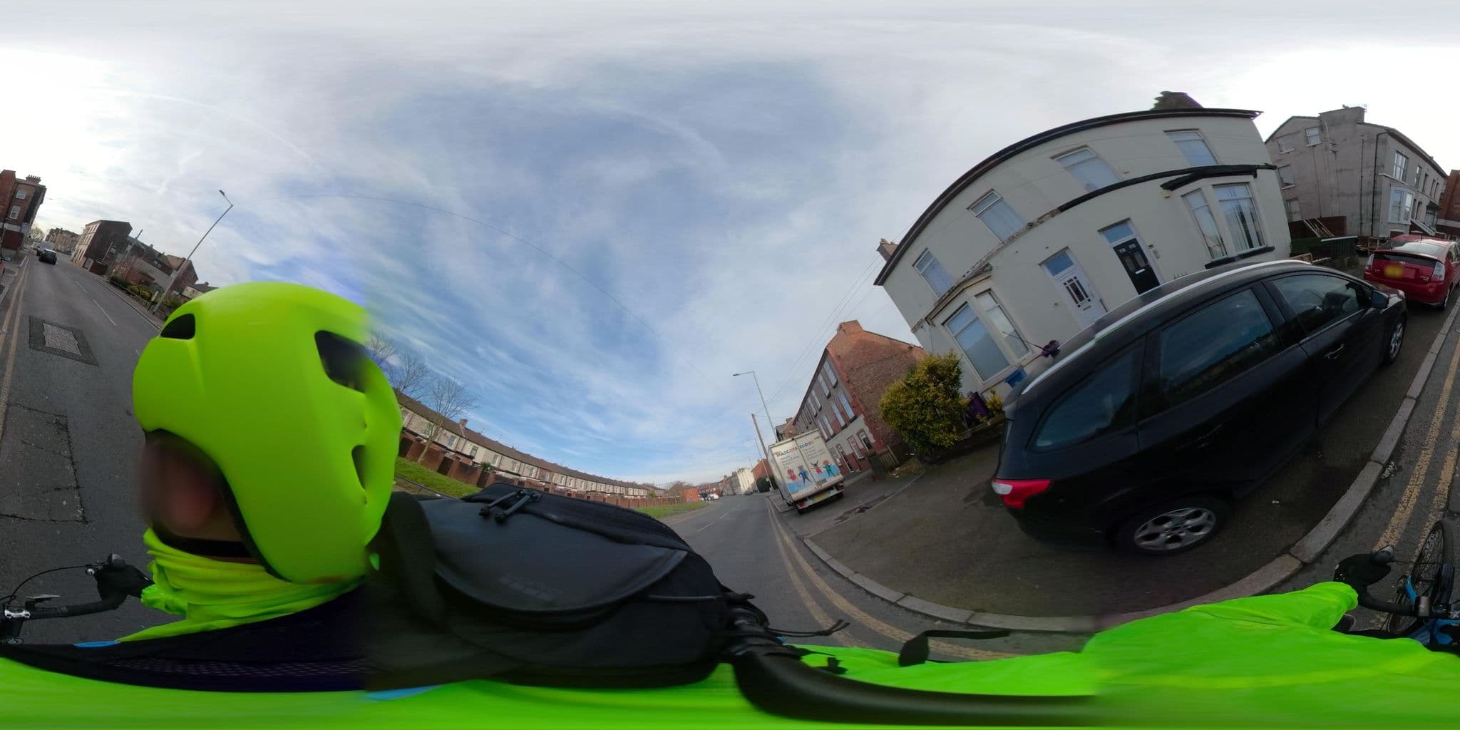Street view near Lower Breck Hostel, Kensington — © markagreen14 (CC BY-SA · Mapillary)