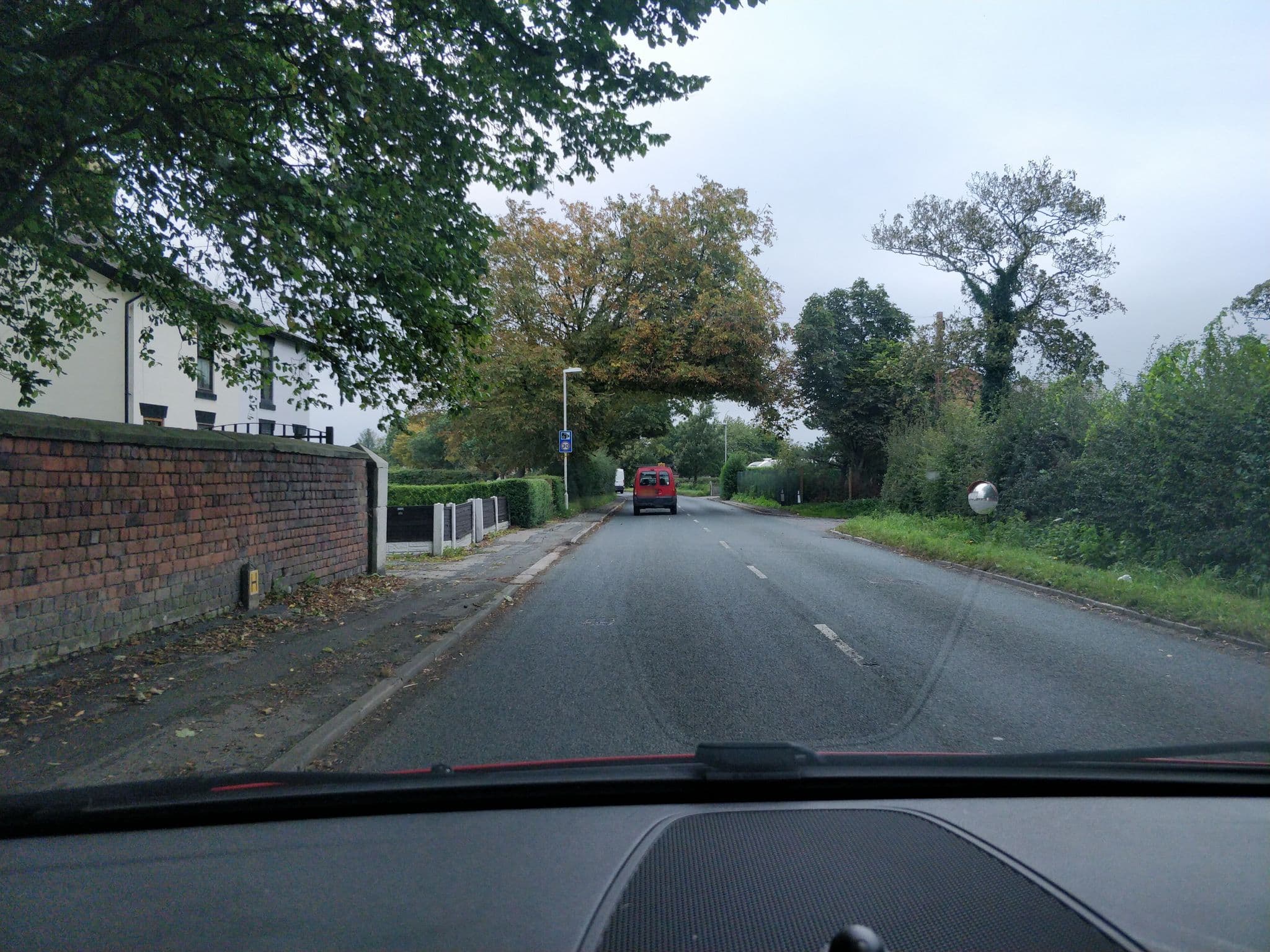 Street view near Damwood, Burscough — © davidsong (CC BY-SA · Mapillary)