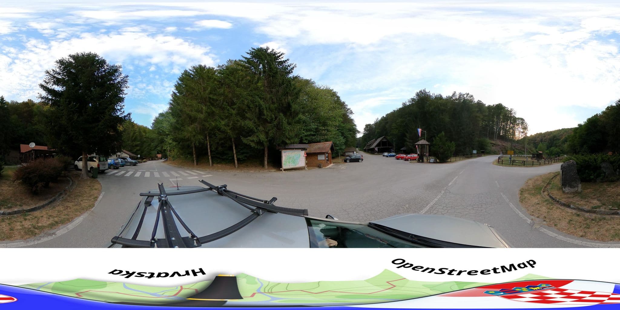 Street view near Lovački dom Muljava, Vojnić — © hbogner (CC BY-SA · Mapillary)