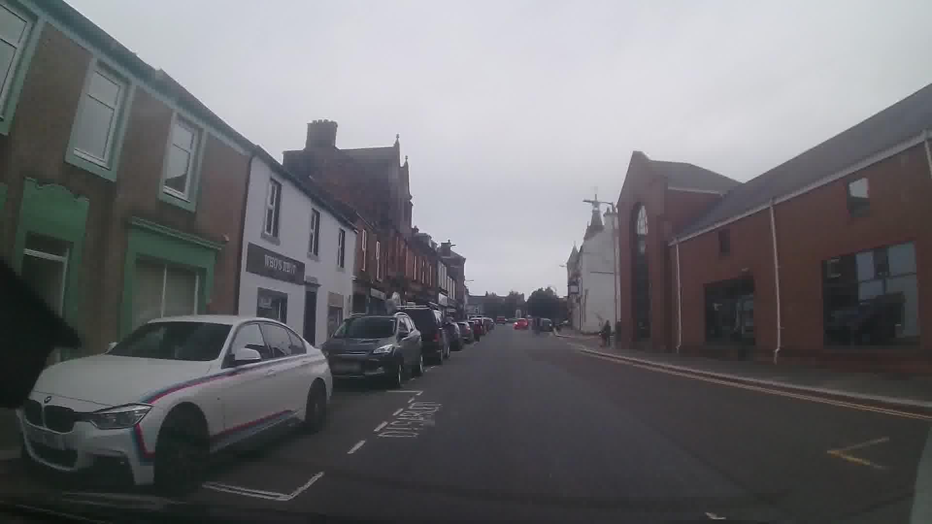 Street view near The Bluebell Hotel, Lockerbie — © trigpoint (CC BY-SA · Mapillary)