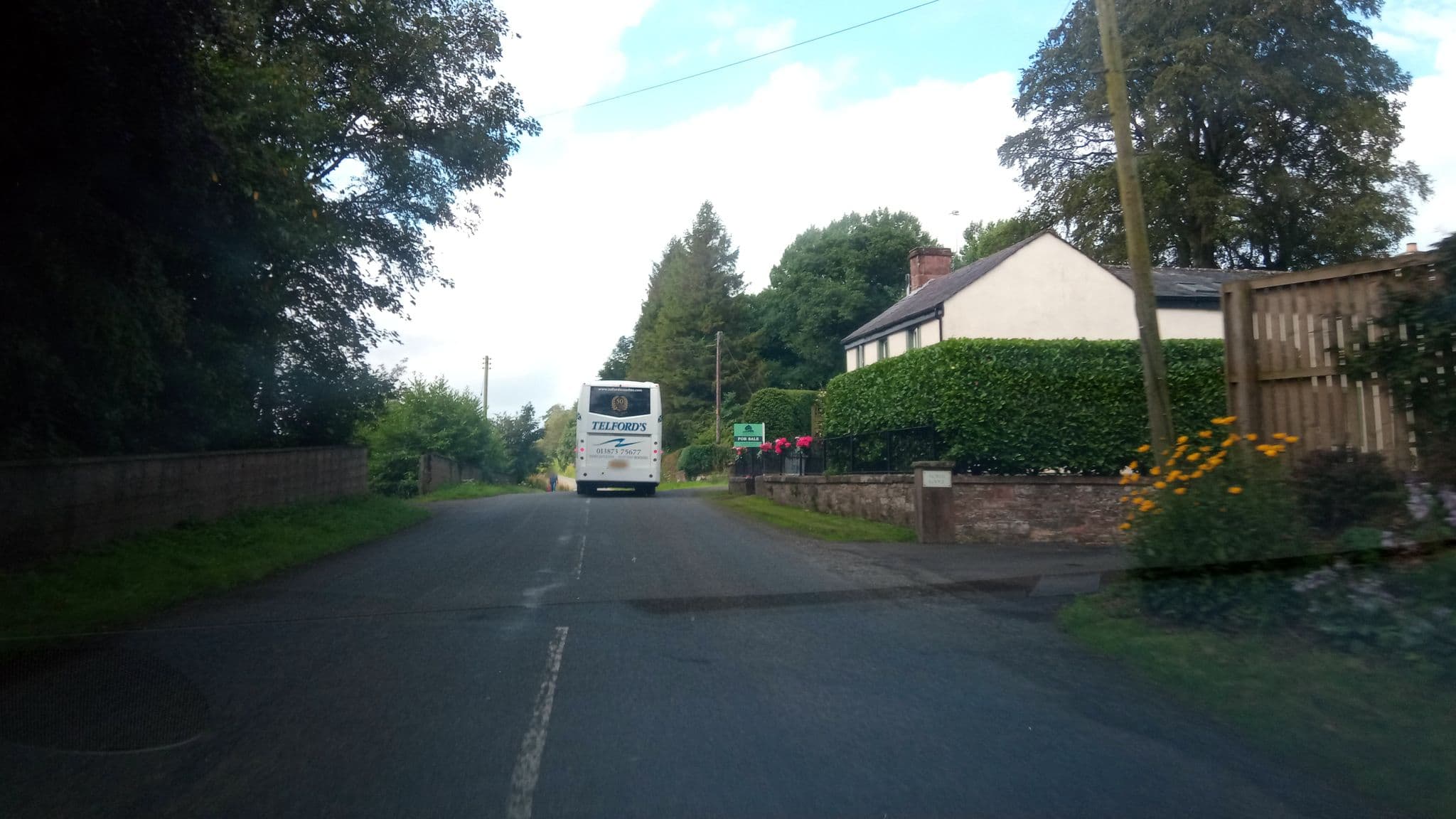 Street view near North Lodge B&B, Longtown — © victuallers (CC BY-SA · Mapillary)