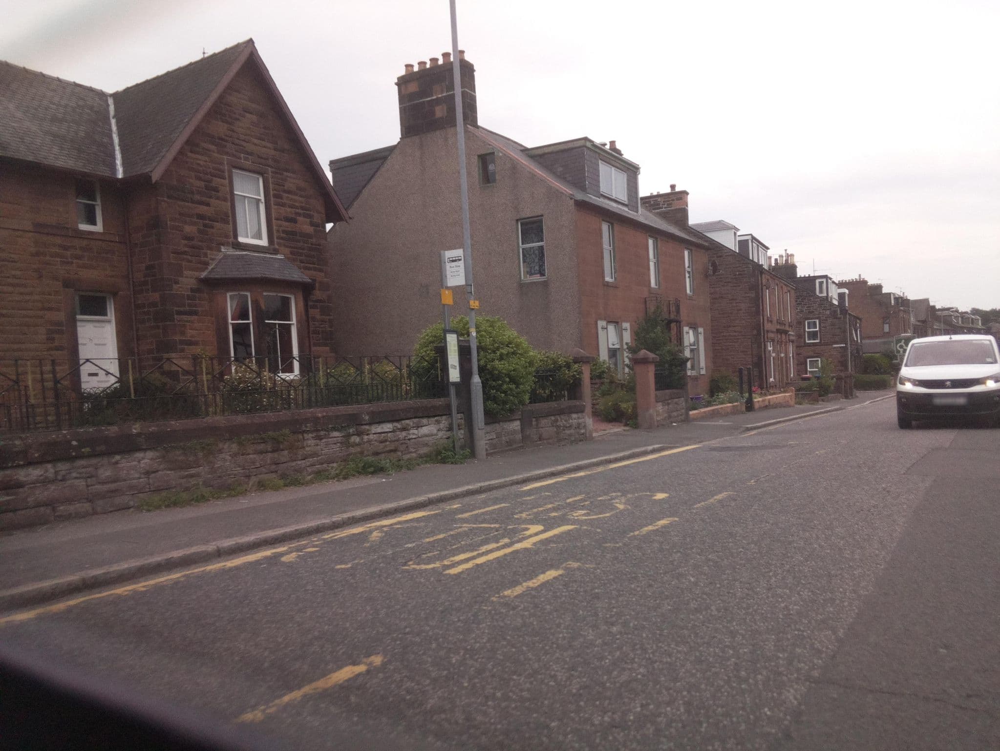 Street view near Glenlossie, Dumfries — © southglos (CC BY-SA · Mapillary)