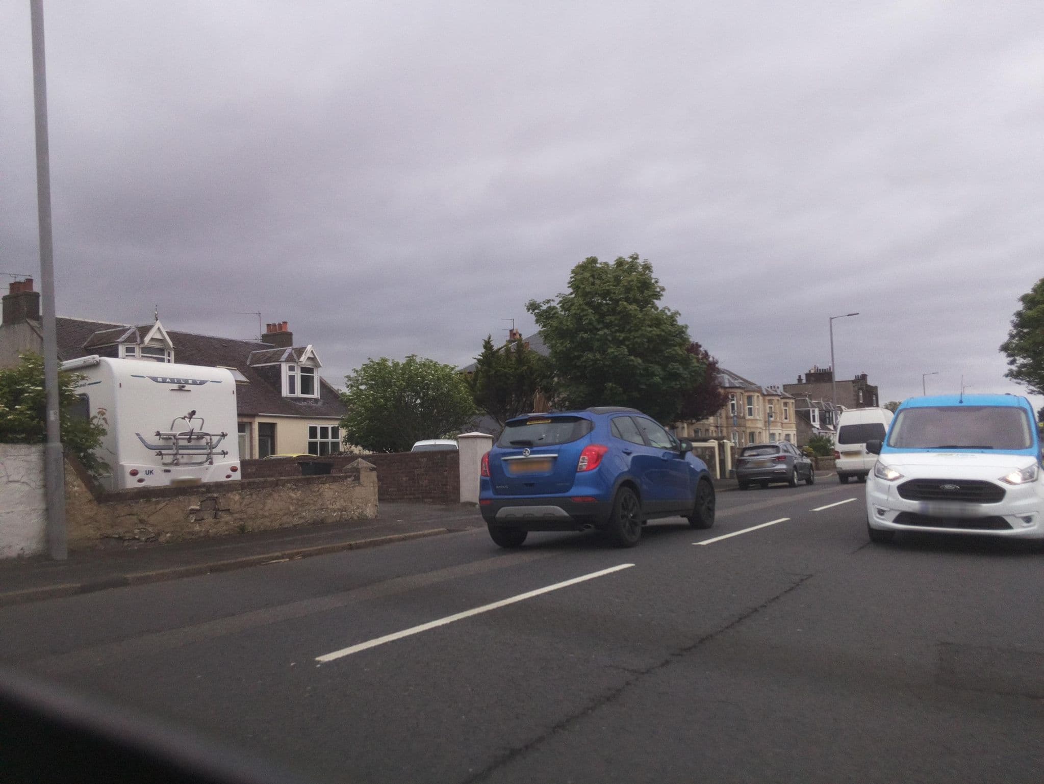 Street view near Durward Hotel, Prestwick — © southglos (CC BY-SA · Mapillary)