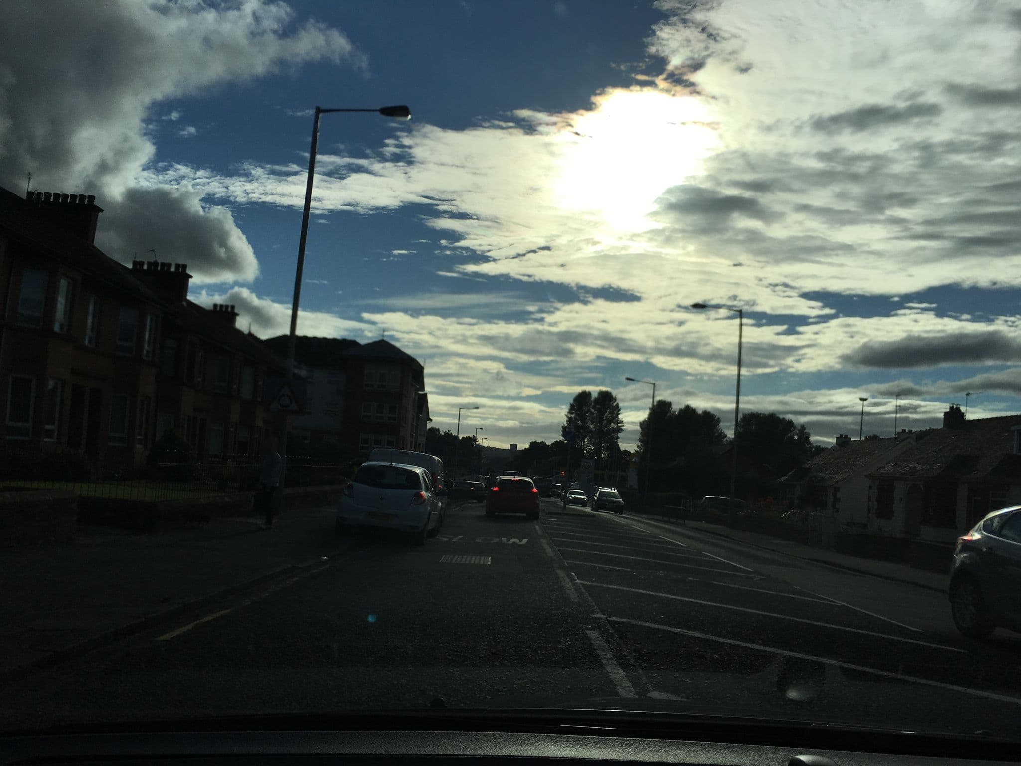 Street view near Travelodge Hotel - Glasgow Strathclyde Park Hotel, Motherwell — © mackerski (CC BY-SA · Mapillary)