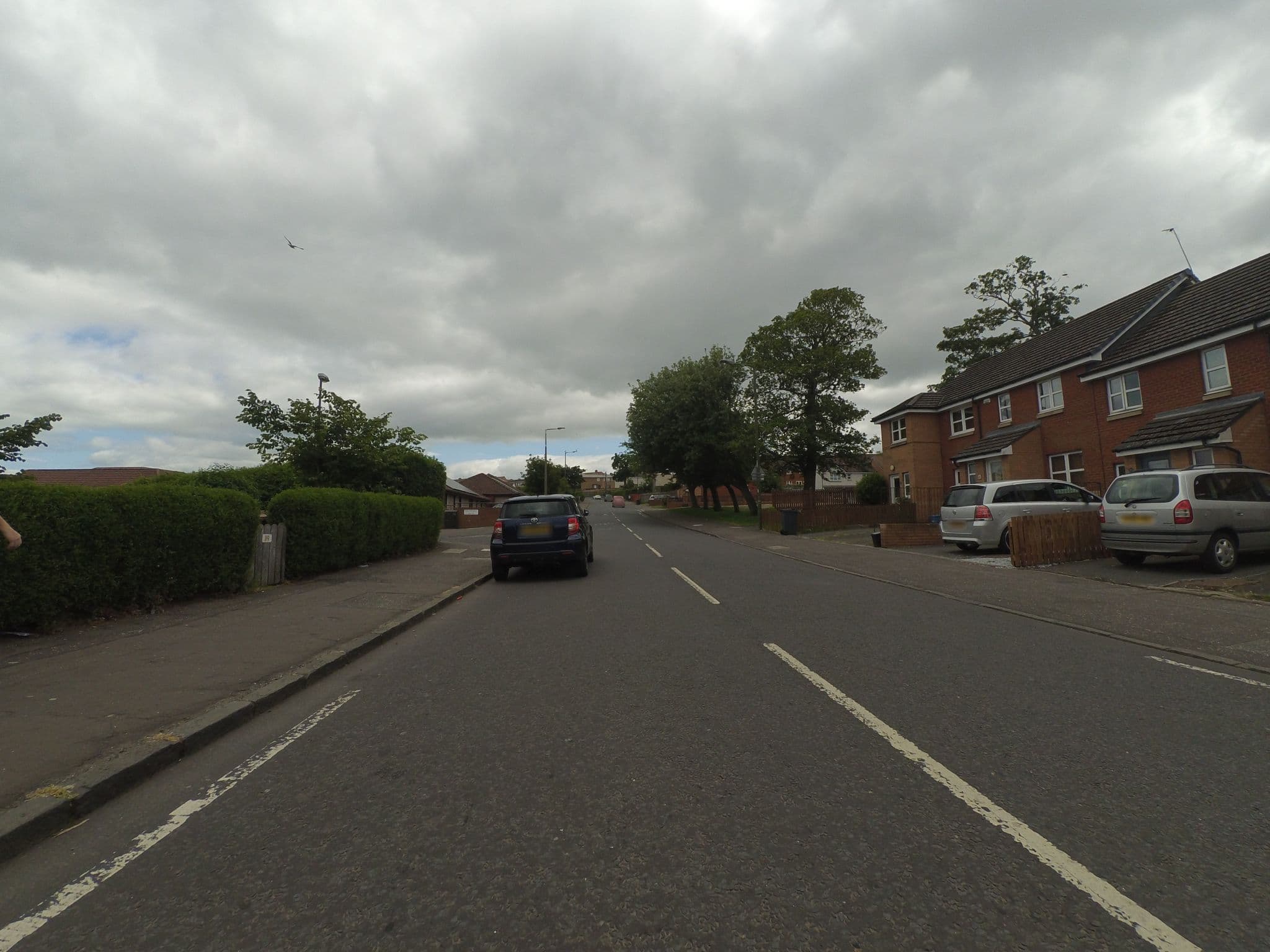 Street view near Airbnb, Danderhall — © fluffyduck (CC BY-SA · Mapillary)