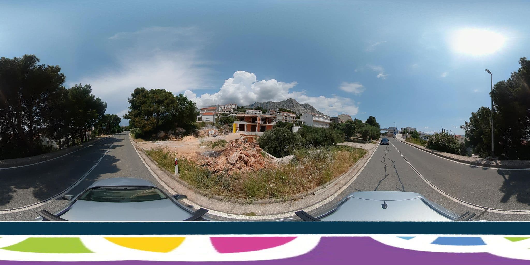 Street view near Podgora Apartments Sapunarić, Podgora — © SilvioBasic (CC BY-SA · Mapillary)
