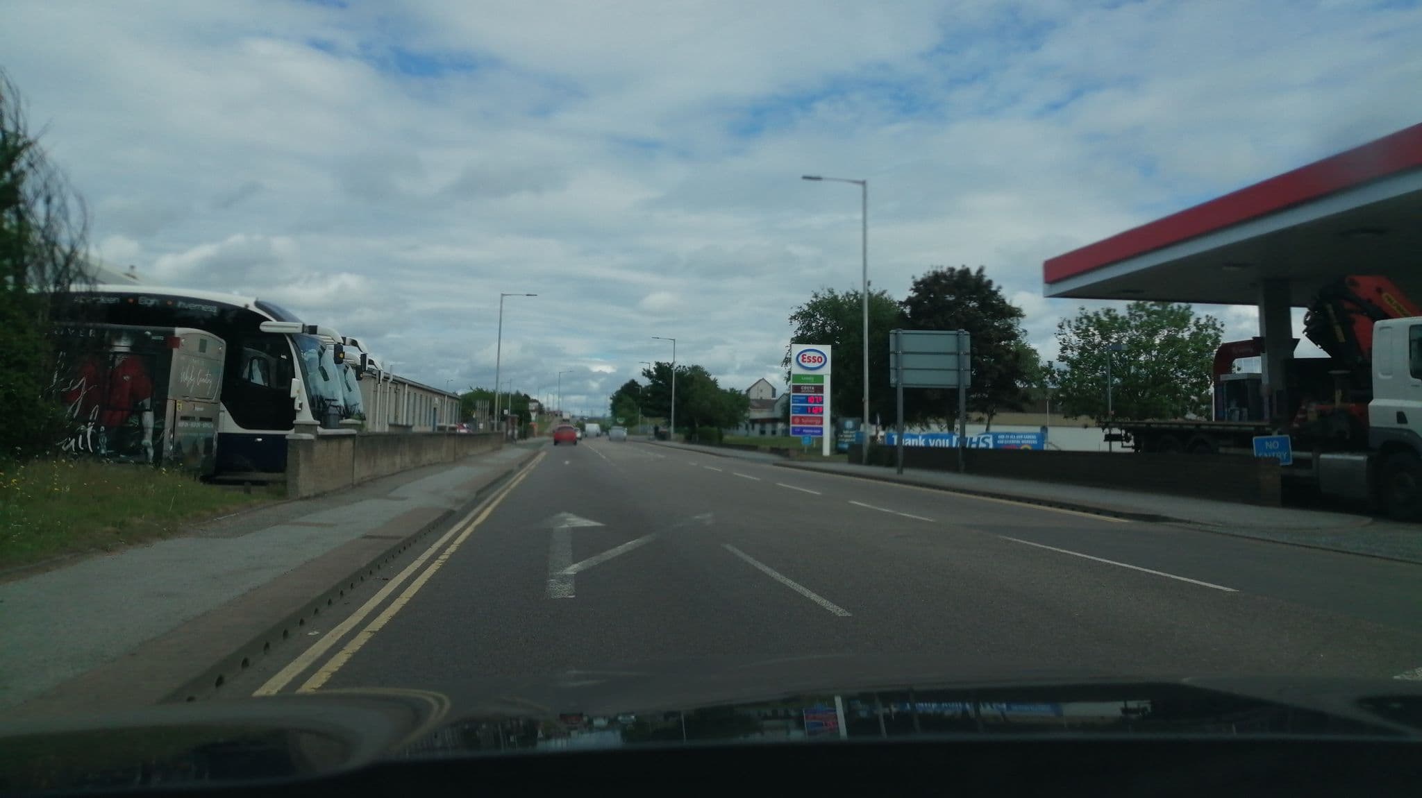 Street view near The Pines Guesthouse, Elgin — © caz440 (CC BY-SA · Mapillary)