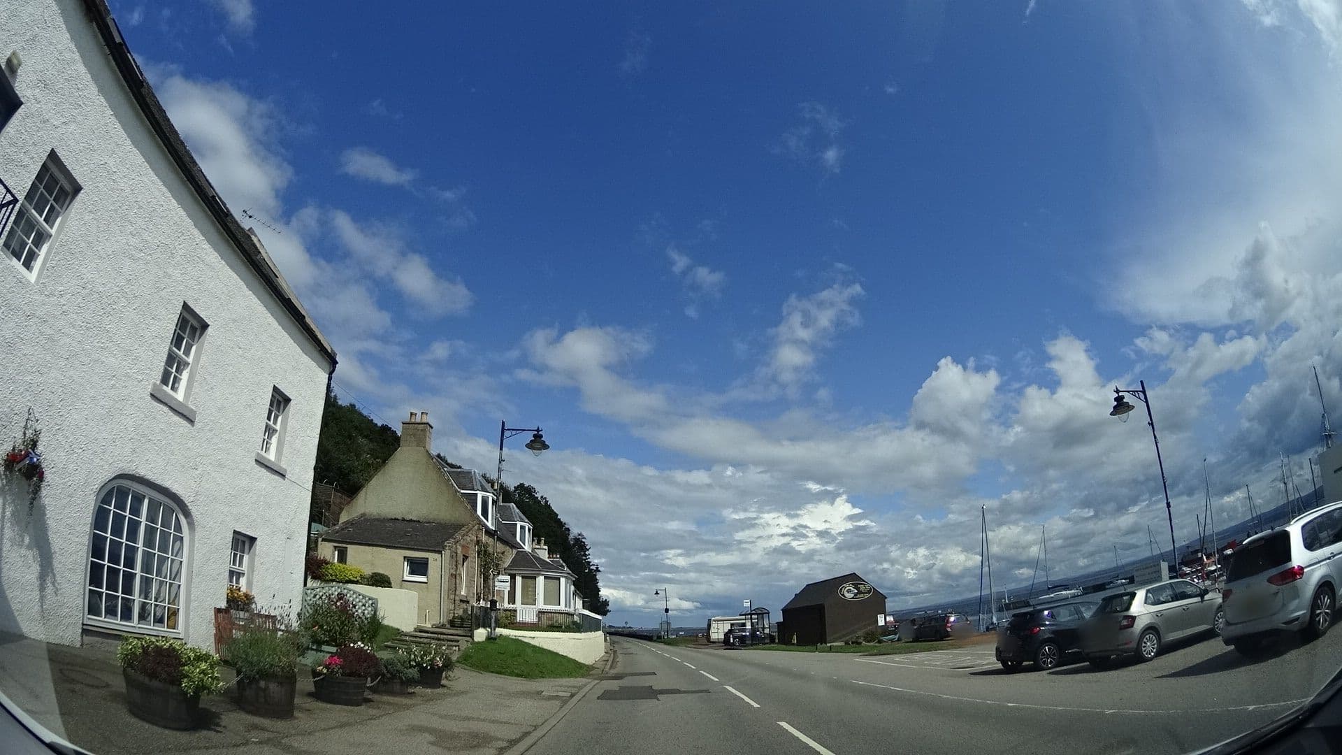 Street view near Taigh Sonas, Fortrose — © panieravide (CC BY-SA · Mapillary)