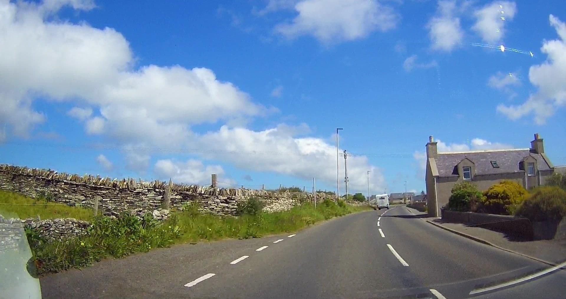 Street view near Crantit Self Catering, Kirkwall — © tallguy (CC BY-SA · Mapillary)