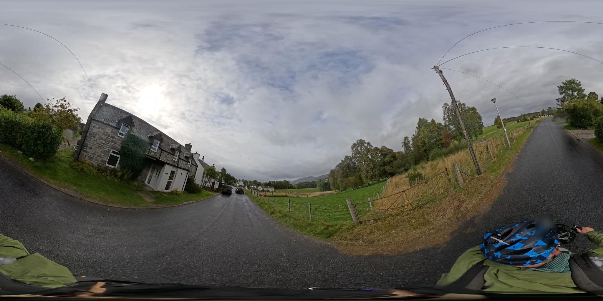 Street view near Greenfield Croft, Kingussie — © coetserw (CC BY-SA · Mapillary)