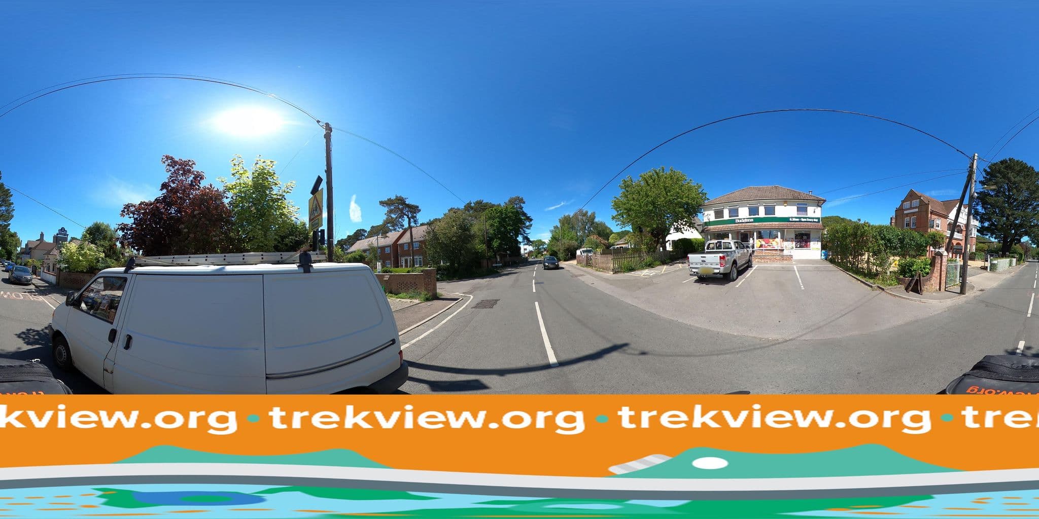 Street view near The Nurse's Cottage, Sway — © trekviewed (CC BY-SA · Mapillary)
