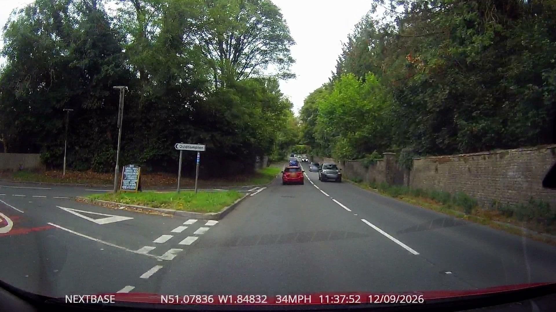 Street view near The Apartments at Quidhampton Mill, Wilton — © OrangeHurst97 (CC BY-SA · Mapillary)