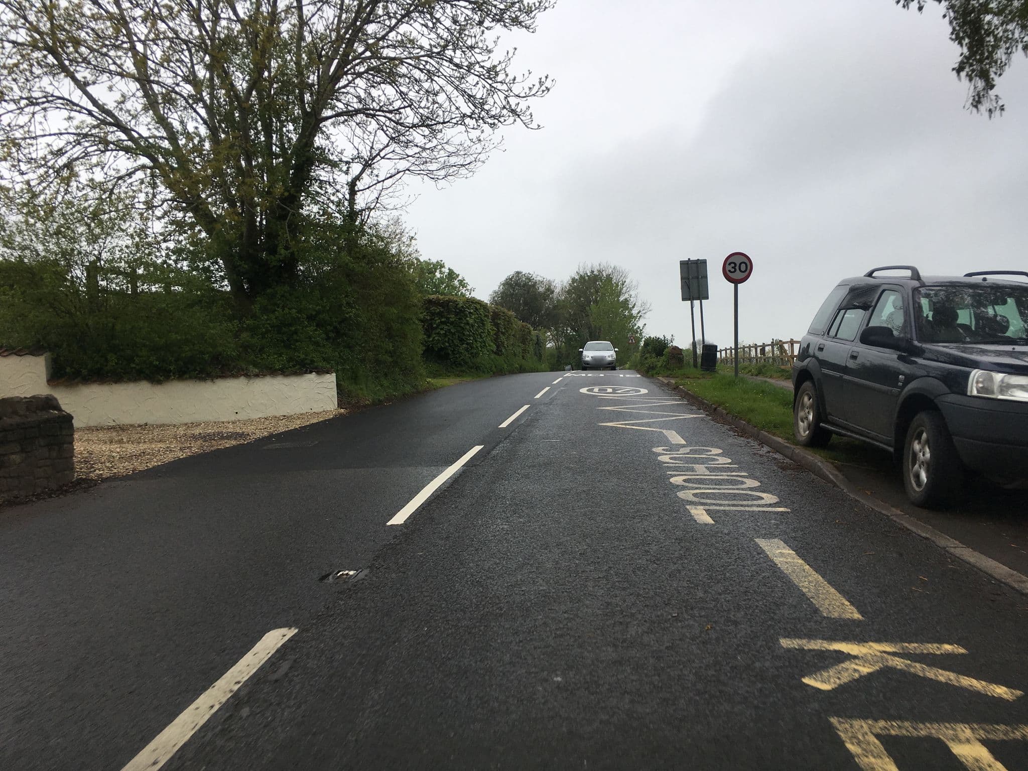Street view near School Farm, Blagdon — © southglos (CC BY-SA · Mapillary)
