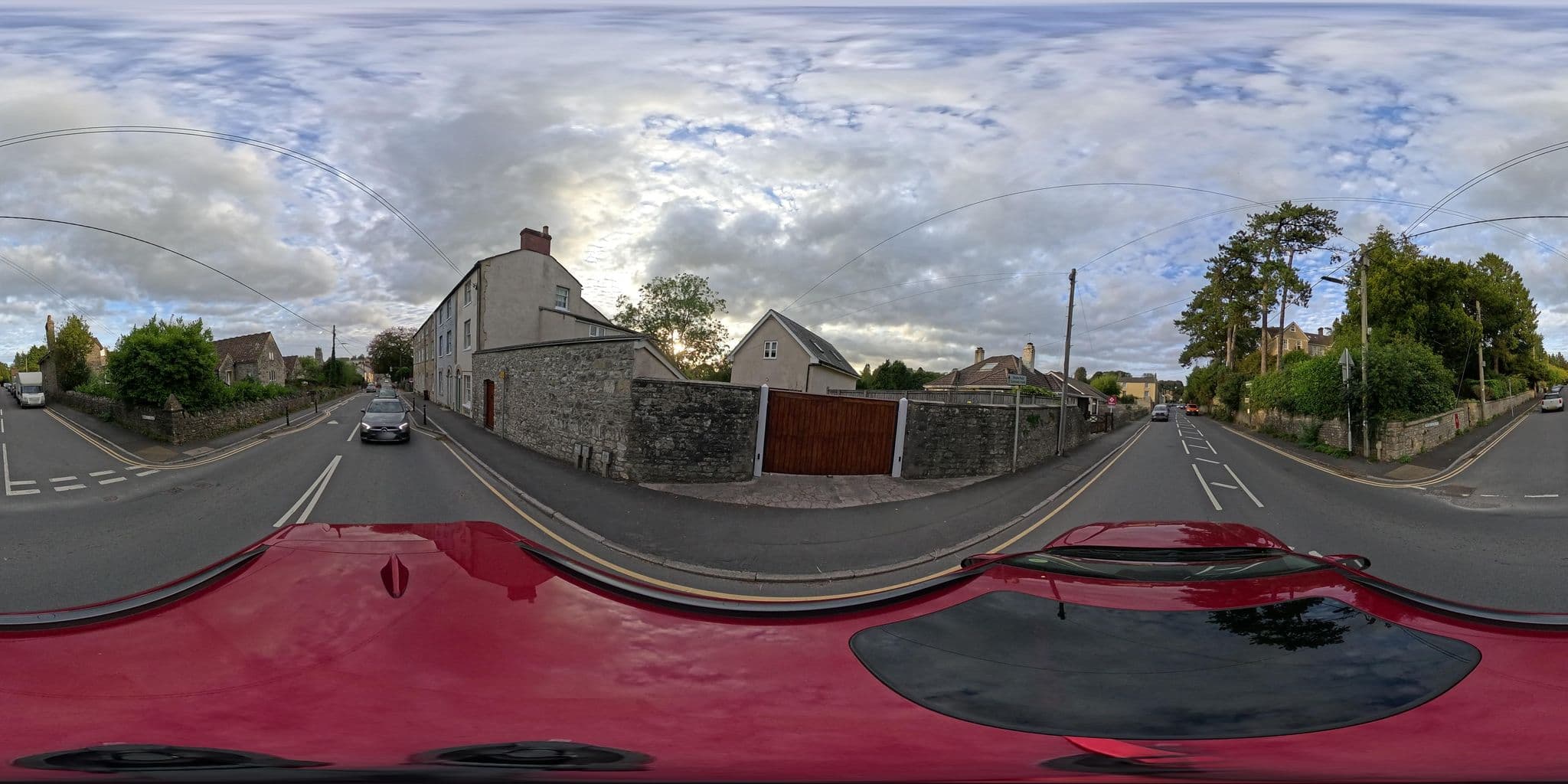 Street view near 8 York Mews, Shepton Mallet — © southglos (CC BY-SA · Mapillary)