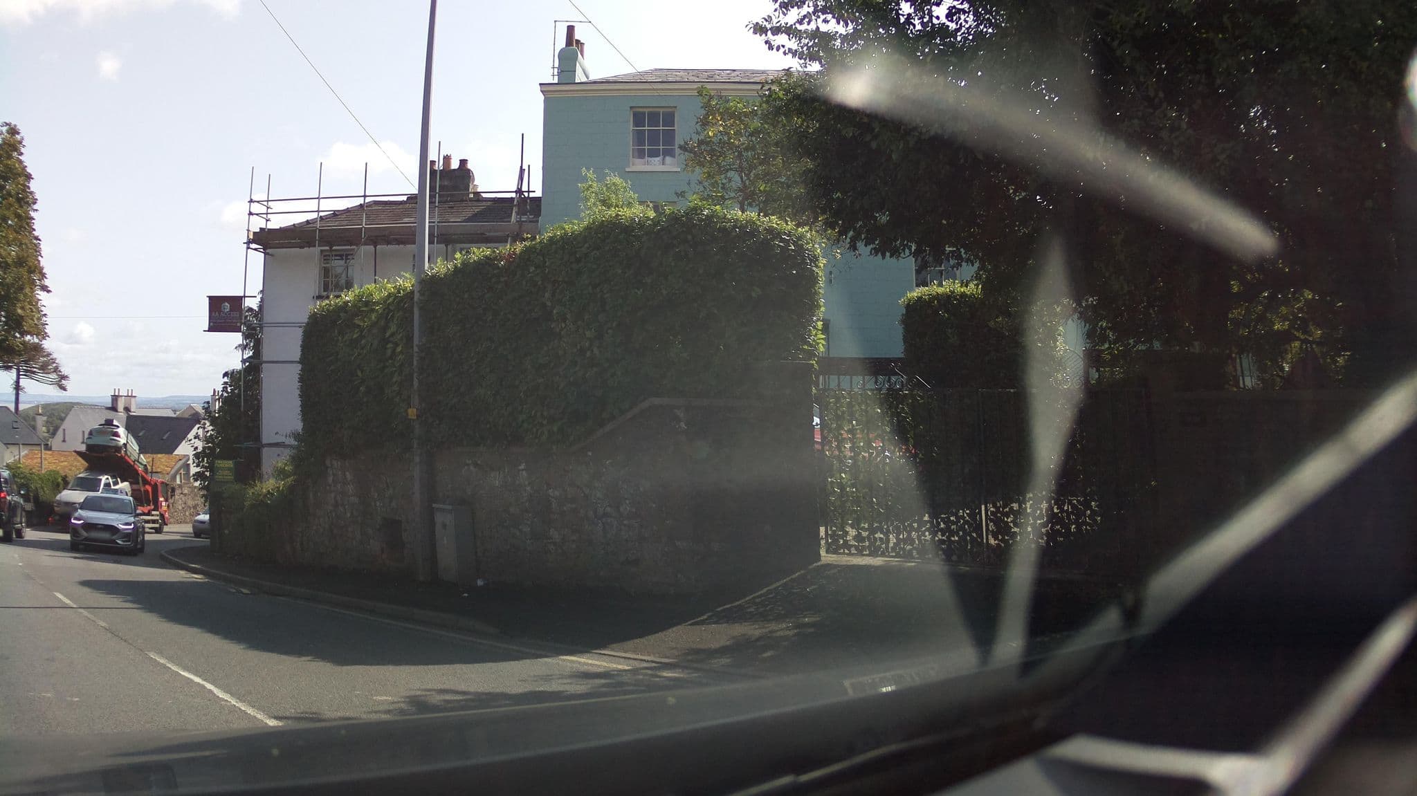 Street view near Mathern Palace, Chepstow — © southglos (CC BY-SA · Mapillary)