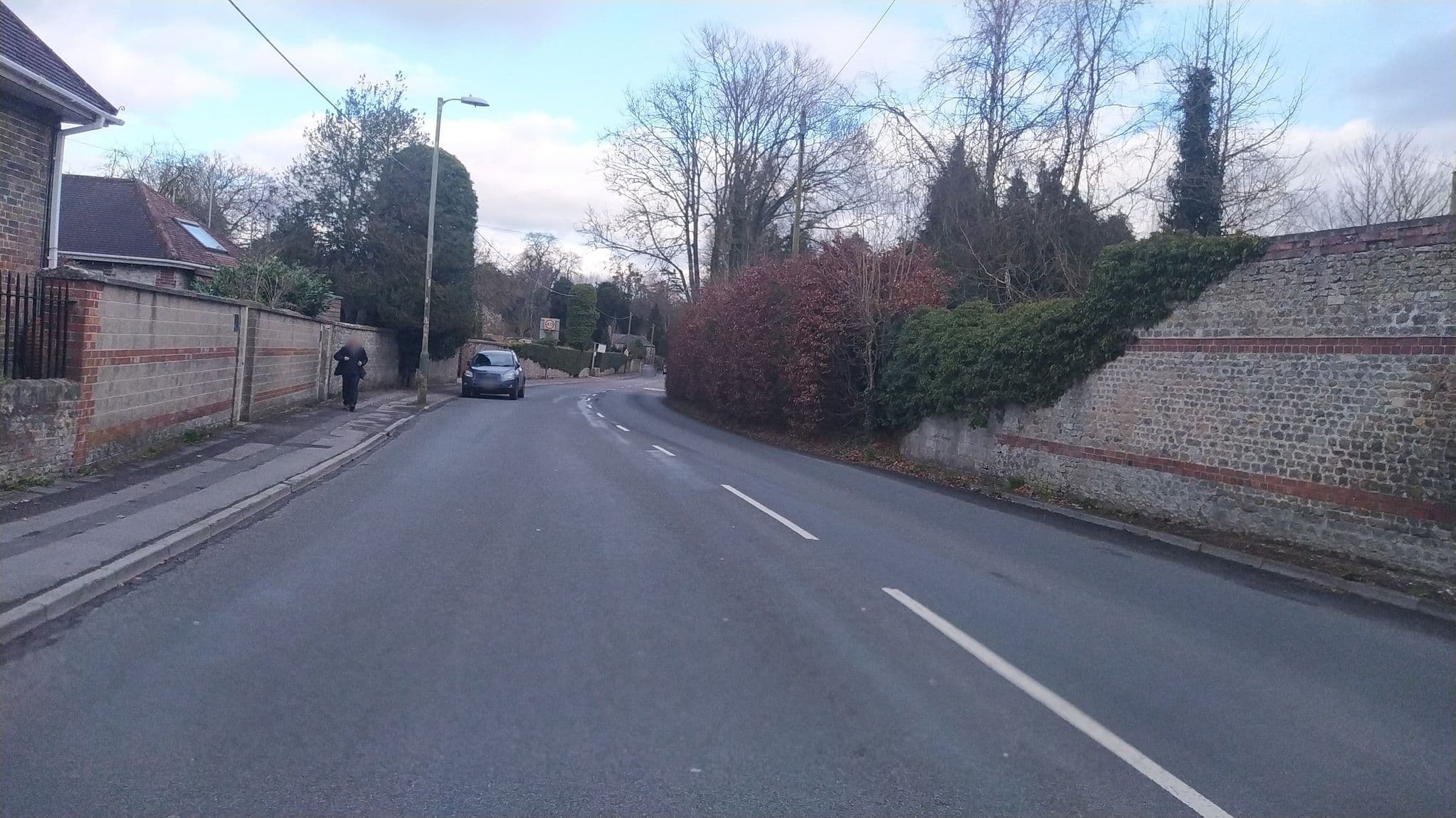 Street view near Homefarm B&B, Boreham — © noid (CC BY-SA · Mapillary)