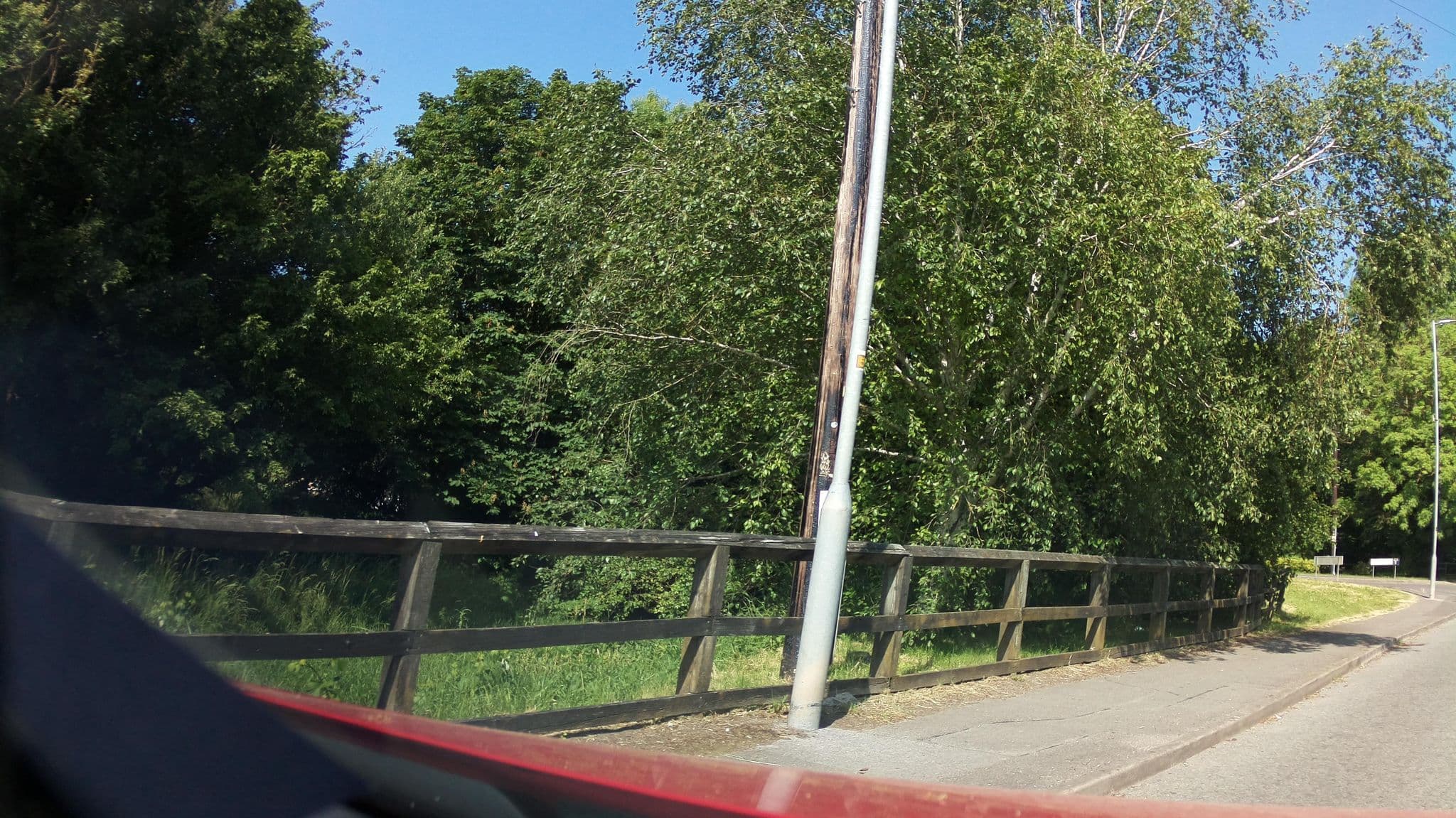 Street view near Whitbread Group, Tidworth — © southglos (CC BY-SA · Mapillary)