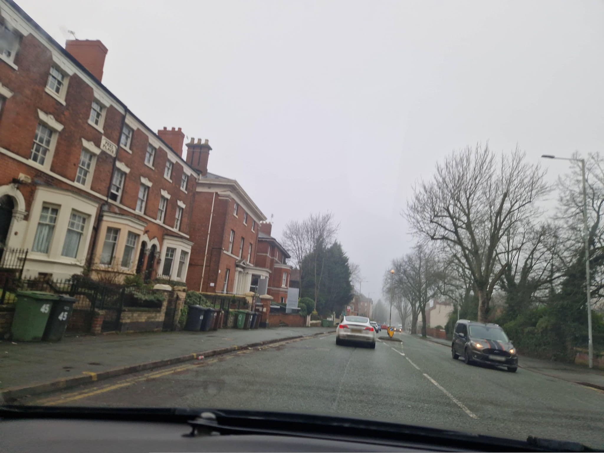 Street view near Beswick House Supported Accommodation, Wolverhampton — © edloach (CC BY-SA · Mapillary)