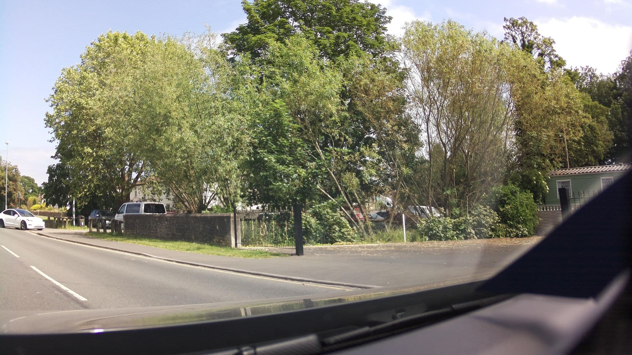 Street view near Pippins Green, Evesham — © southglos (CC BY-SA · Mapillary)