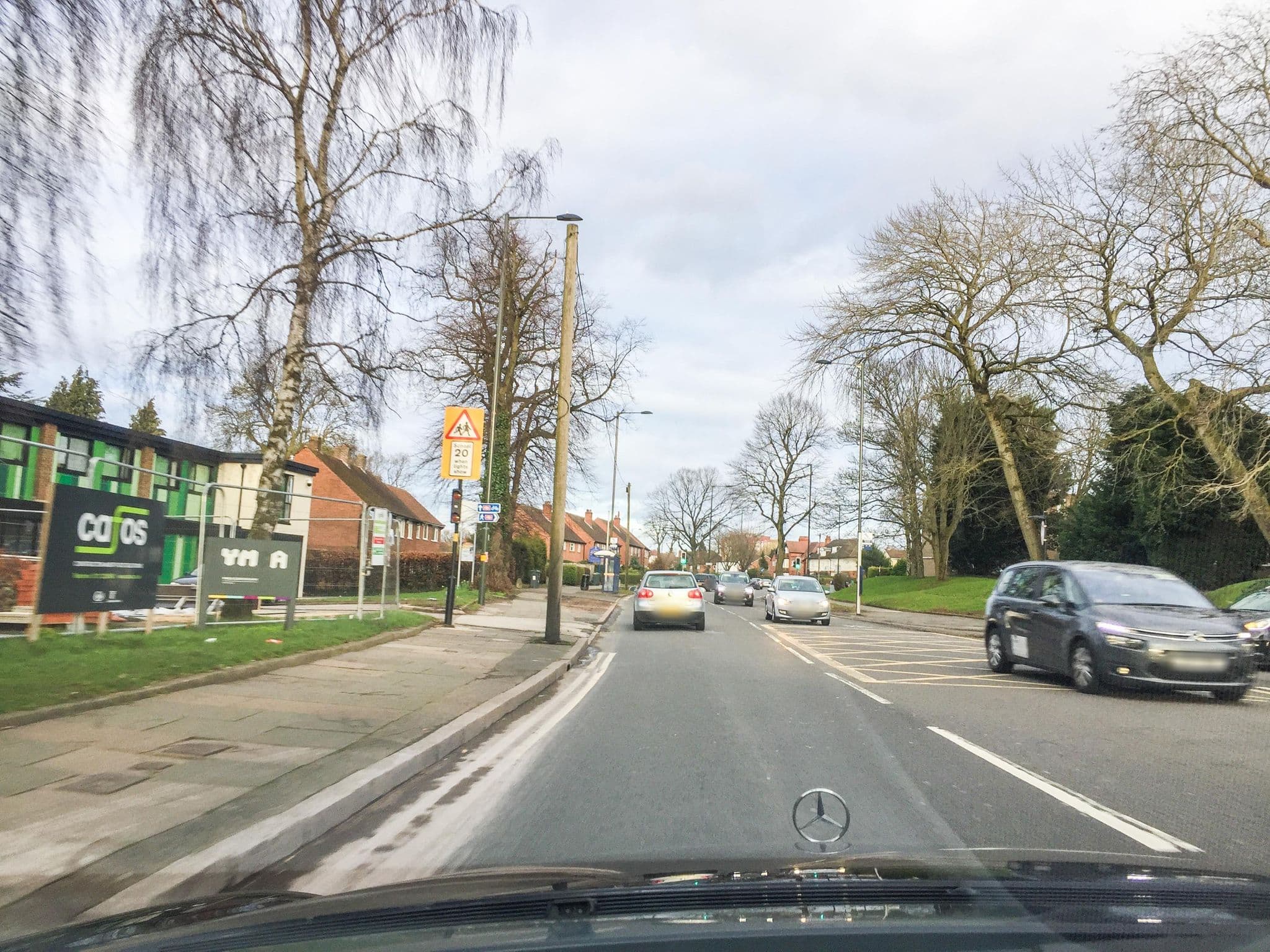 Street view near YMCA, Bartley Green — © laye (CC BY-SA · Mapillary)