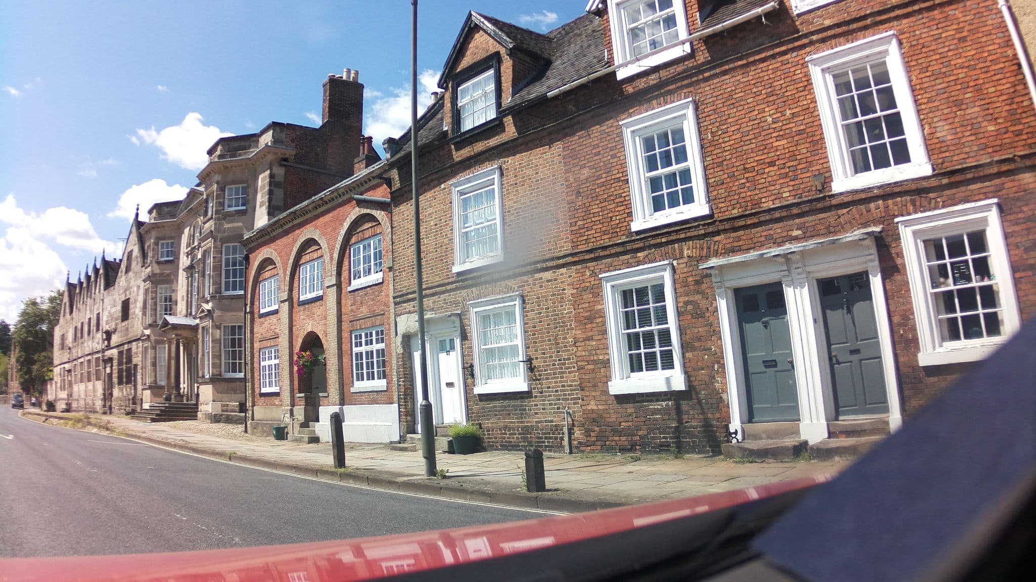 Street view near Pegges Almshouse Holiday Cottage, Ashbourne, Ashbourne — © southglos (CC BY-SA · Mapillary)