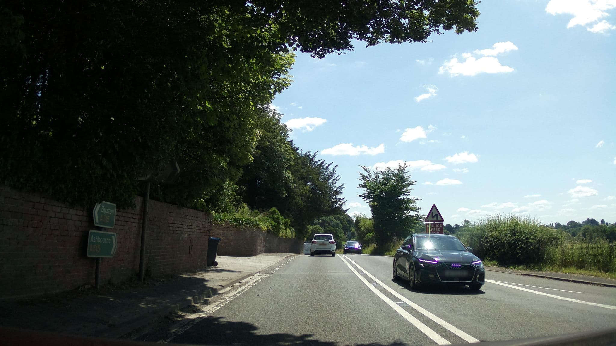 Street view near Sandybrook Country Park, Ashbourne — © southglos (CC BY-SA · Mapillary)