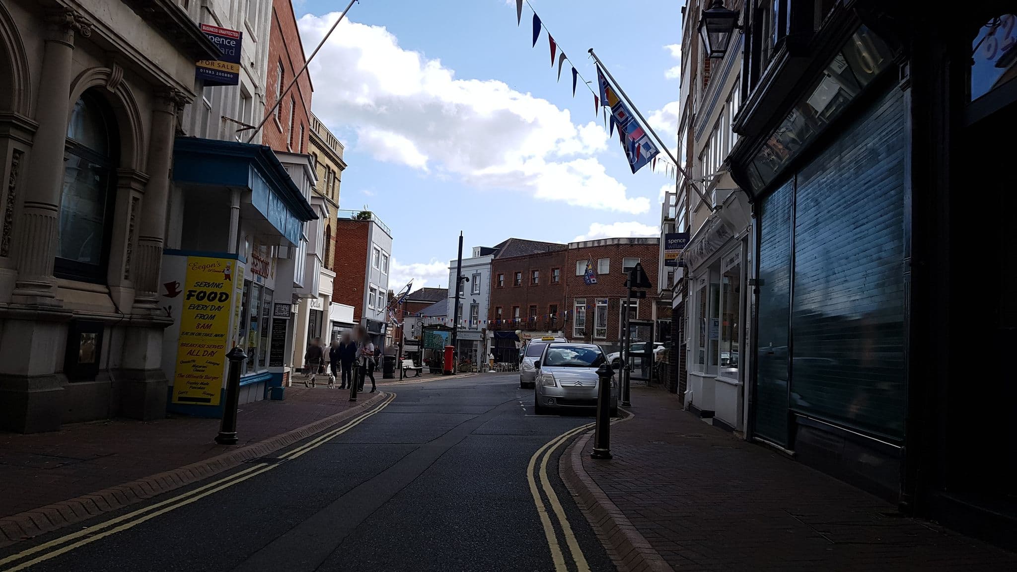 Street view near Shoreside Lettings, Cowes — © mappernerd (CC BY-SA · Mapillary)