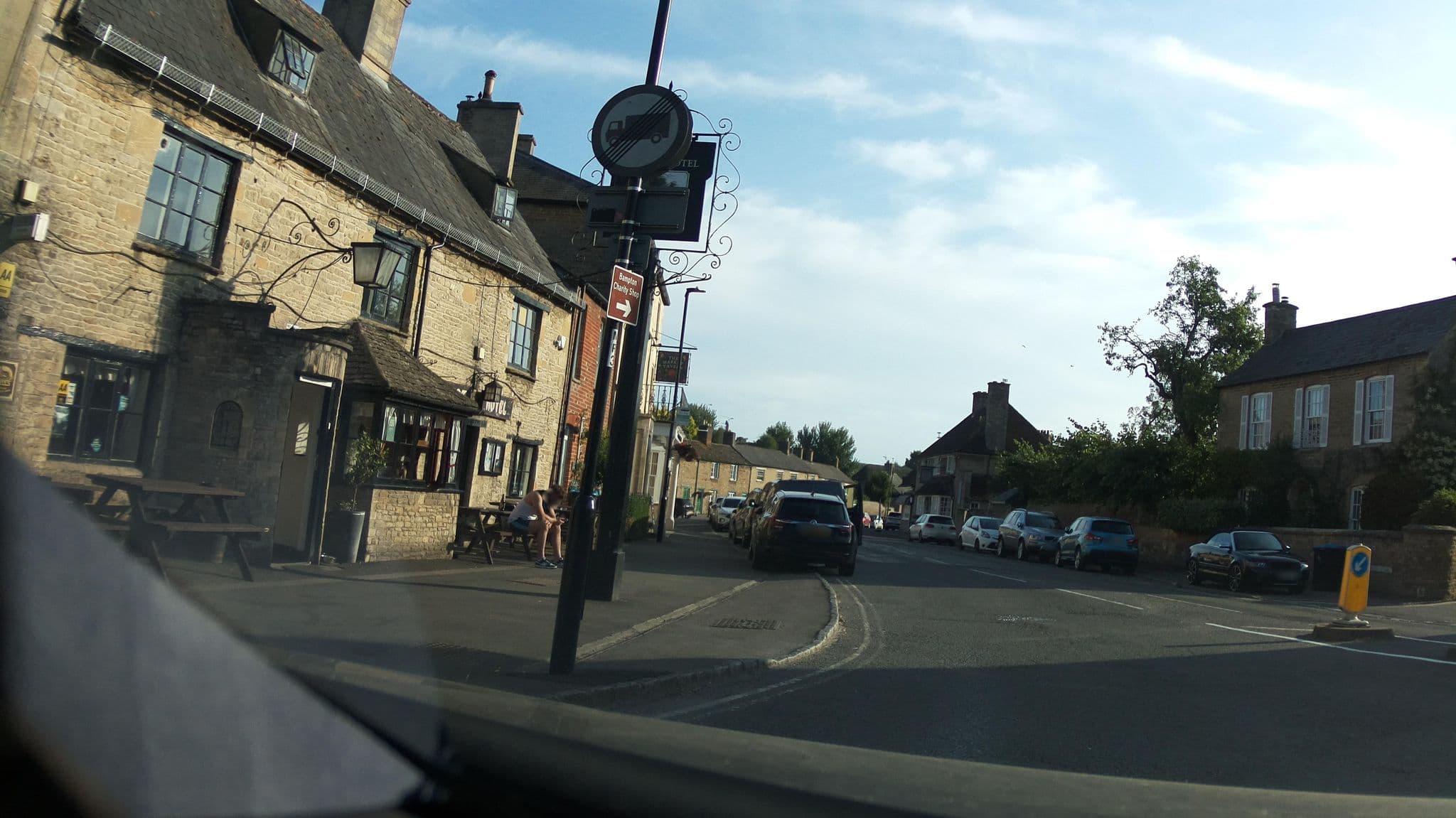 Street view near Stansted Airport Premier Travel Inn, Bampton — © southglos (CC BY-SA · Mapillary)