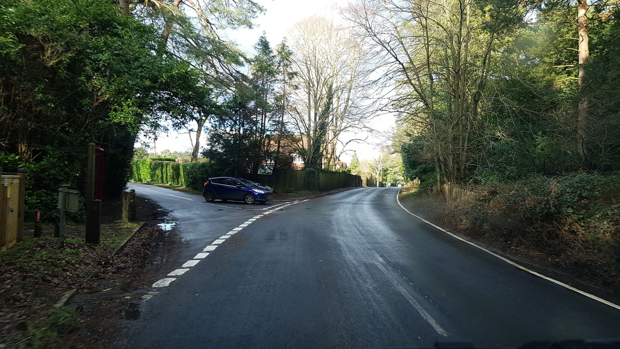 Street view near The Pride Of The Valley Hotel Farnham, Churt — © richardc (CC BY-SA · Mapillary)