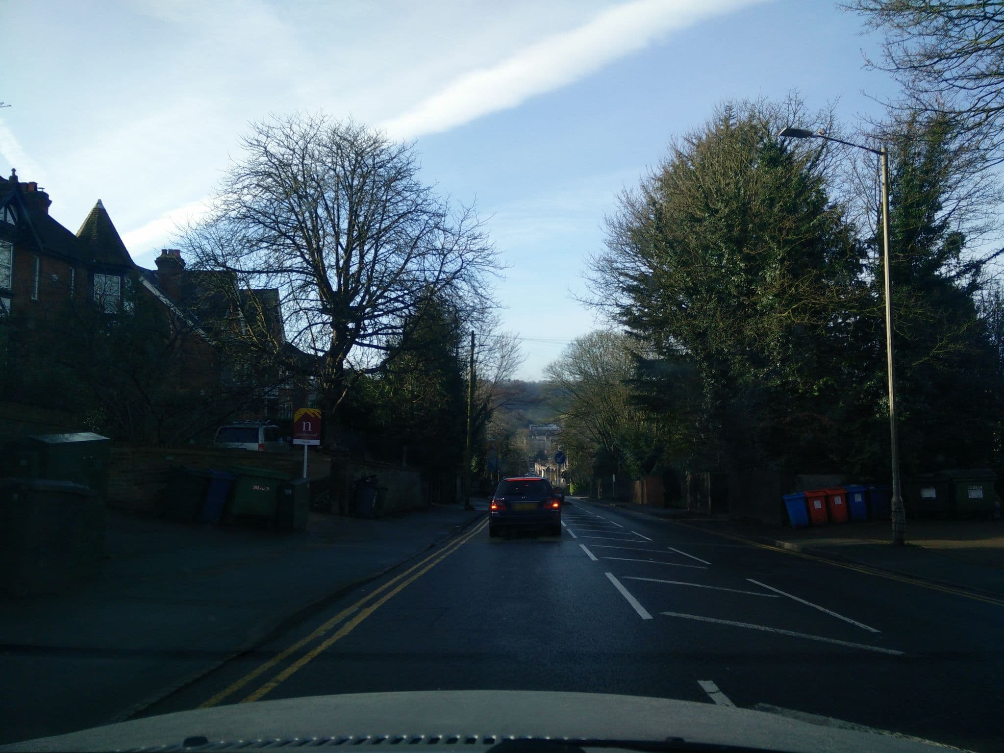 Street view near Amersham Hill Guest House, High Wycombe — © alfa145 (CC BY-SA · Mapillary)