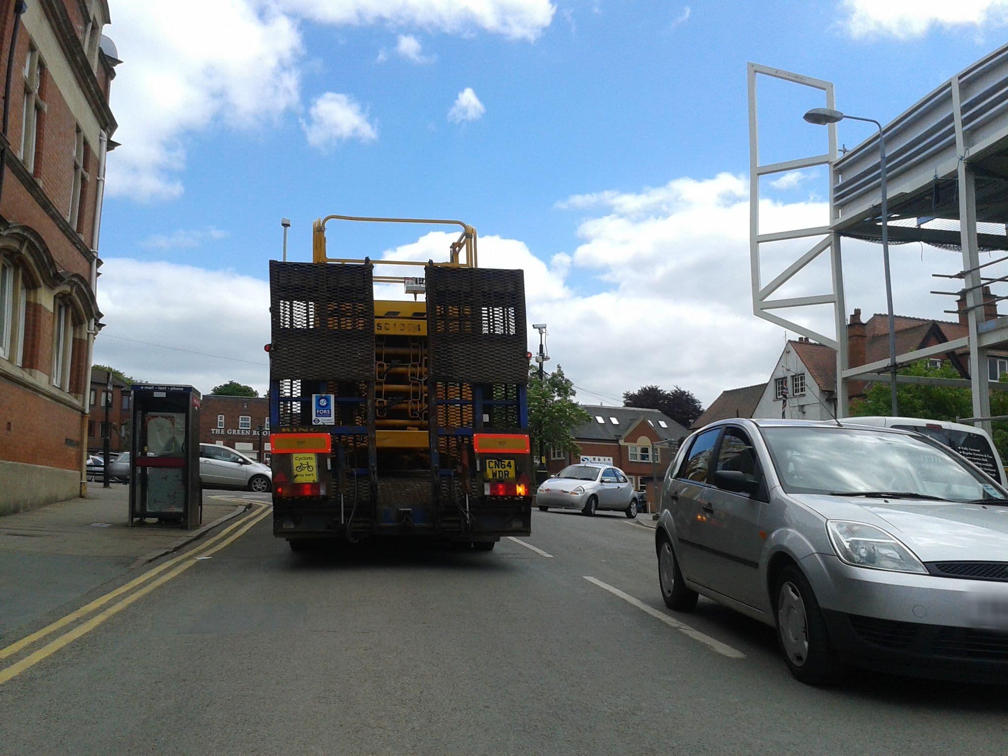 Street view near Women's Aid Leicestershire, Hinckley — © cyclestreets (CC BY-SA · Mapillary)