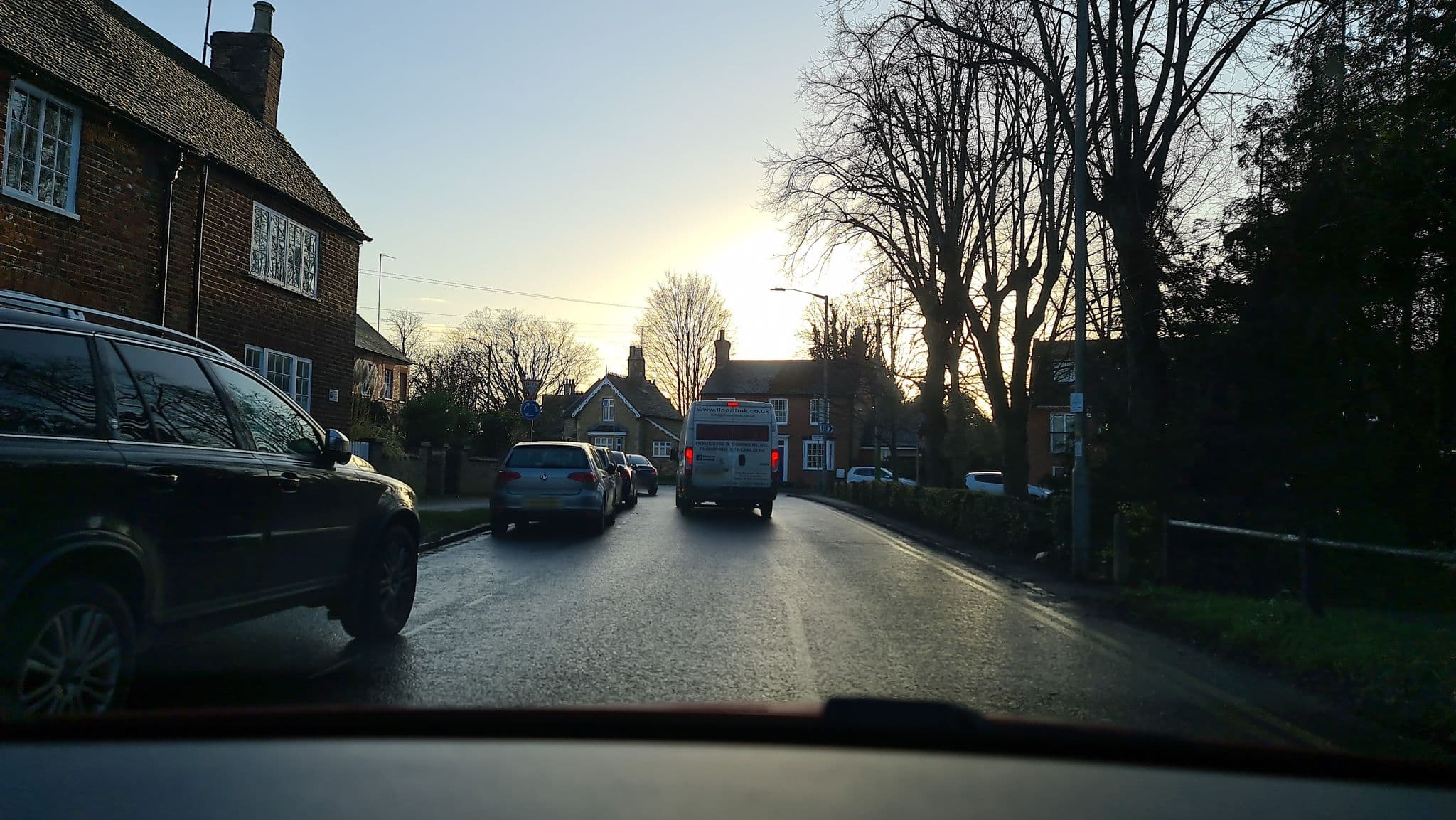 Street view near Calverton Lodge, Deanshanger — © alexanderar (CC BY-SA · Mapillary)