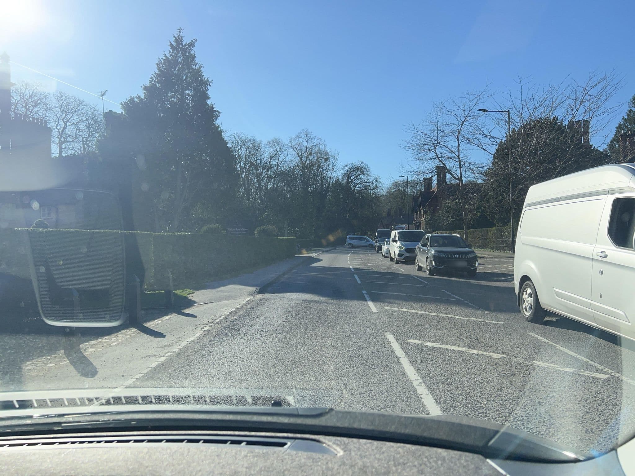 Street view near The Five Arrows, Waddesdon — © fabing (CC BY-SA · Mapillary)