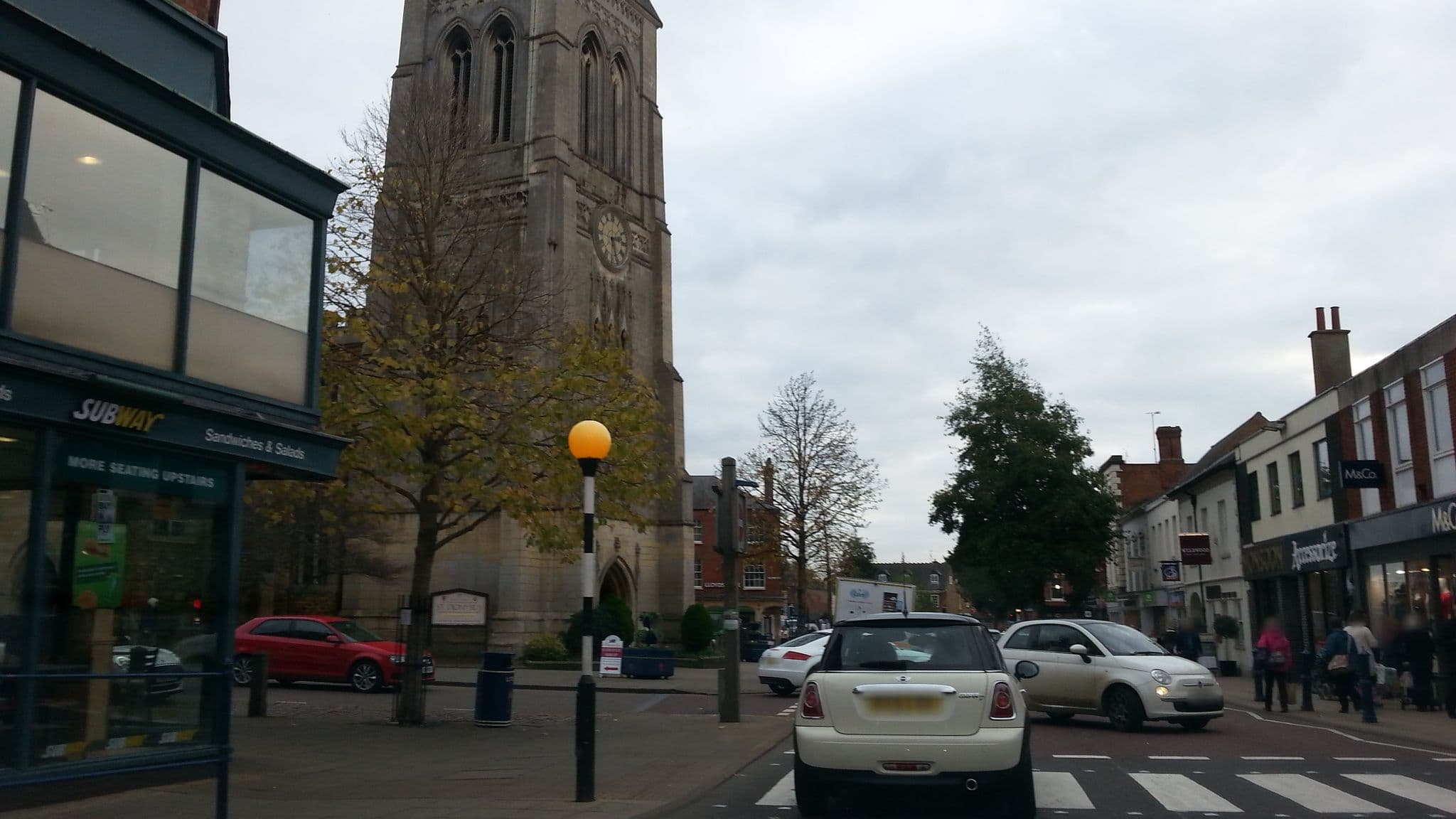 Street view near Best Western The Three Swans Hotel, Market Harborough — © adam2 (CC BY-SA · Mapillary)