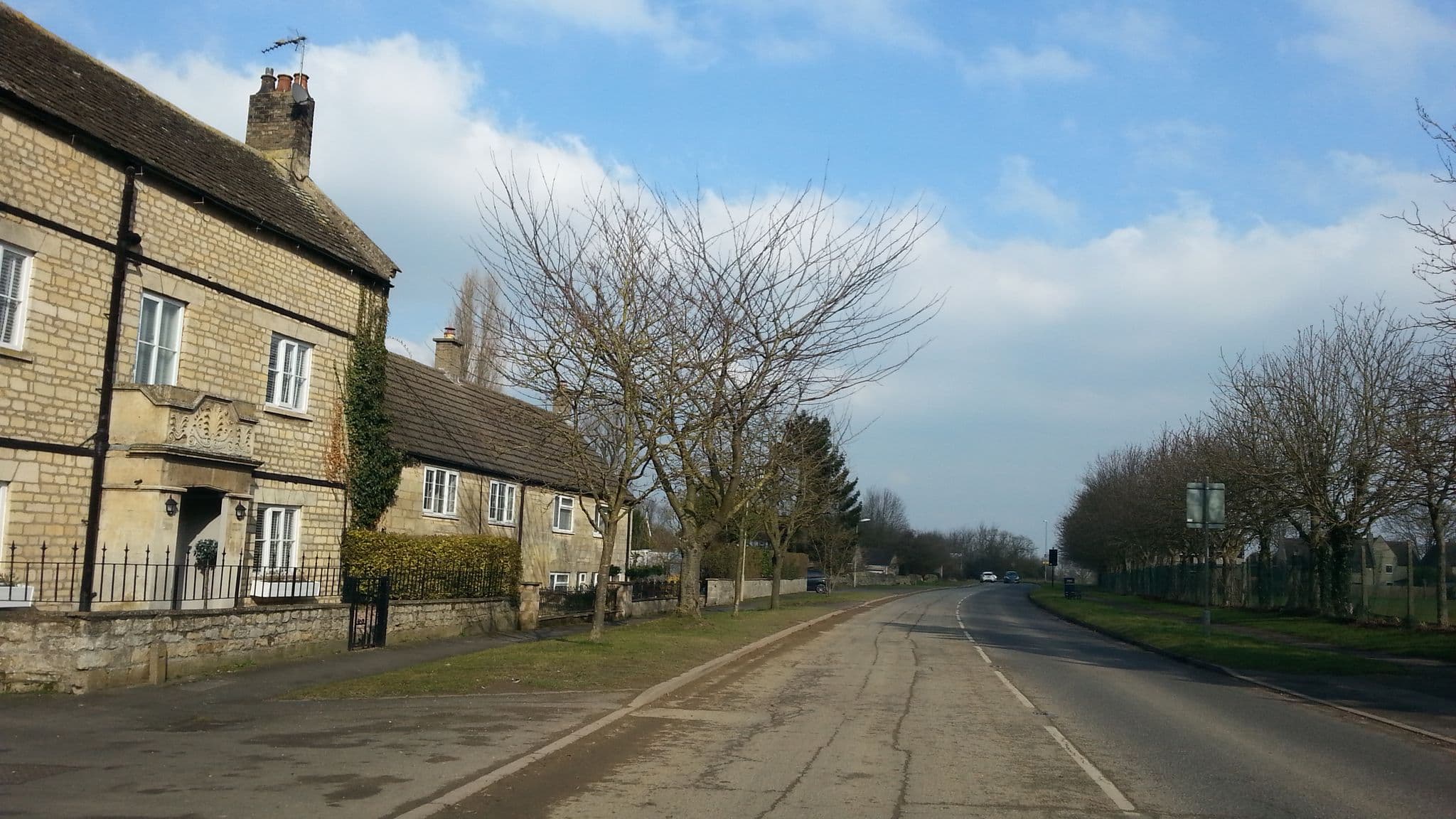 Street view near George Hotel, Corby — © adam2 (CC BY-SA · Mapillary)