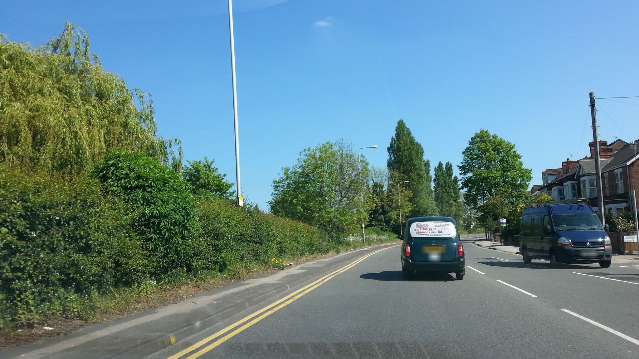 Street view near The Stay Company, West Bridgford — © adam2 (CC BY-SA · Mapillary)