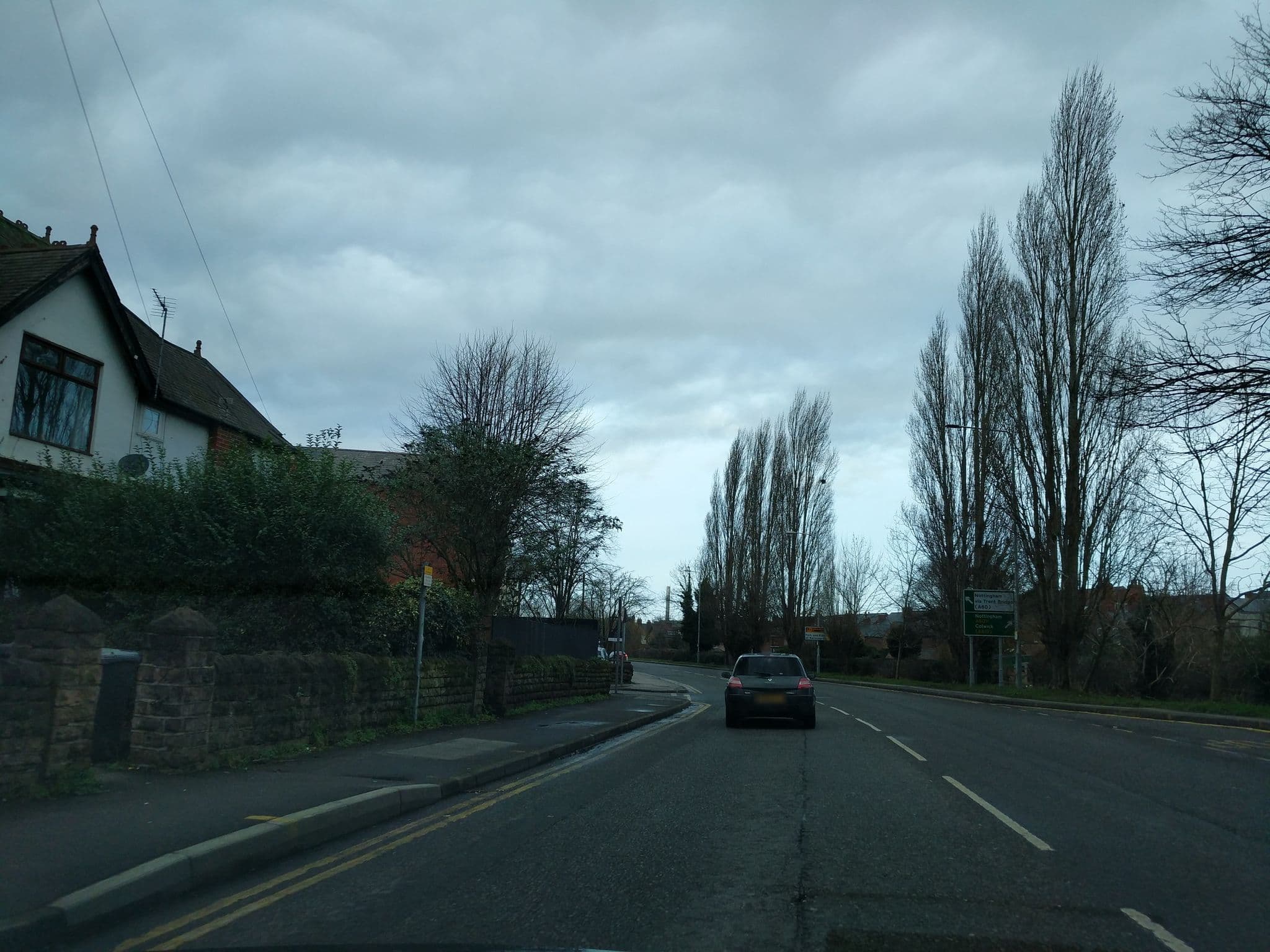 Street view near Rushcliffe Guest House, West Bridgford — © adam2 (CC BY-SA · Mapillary)