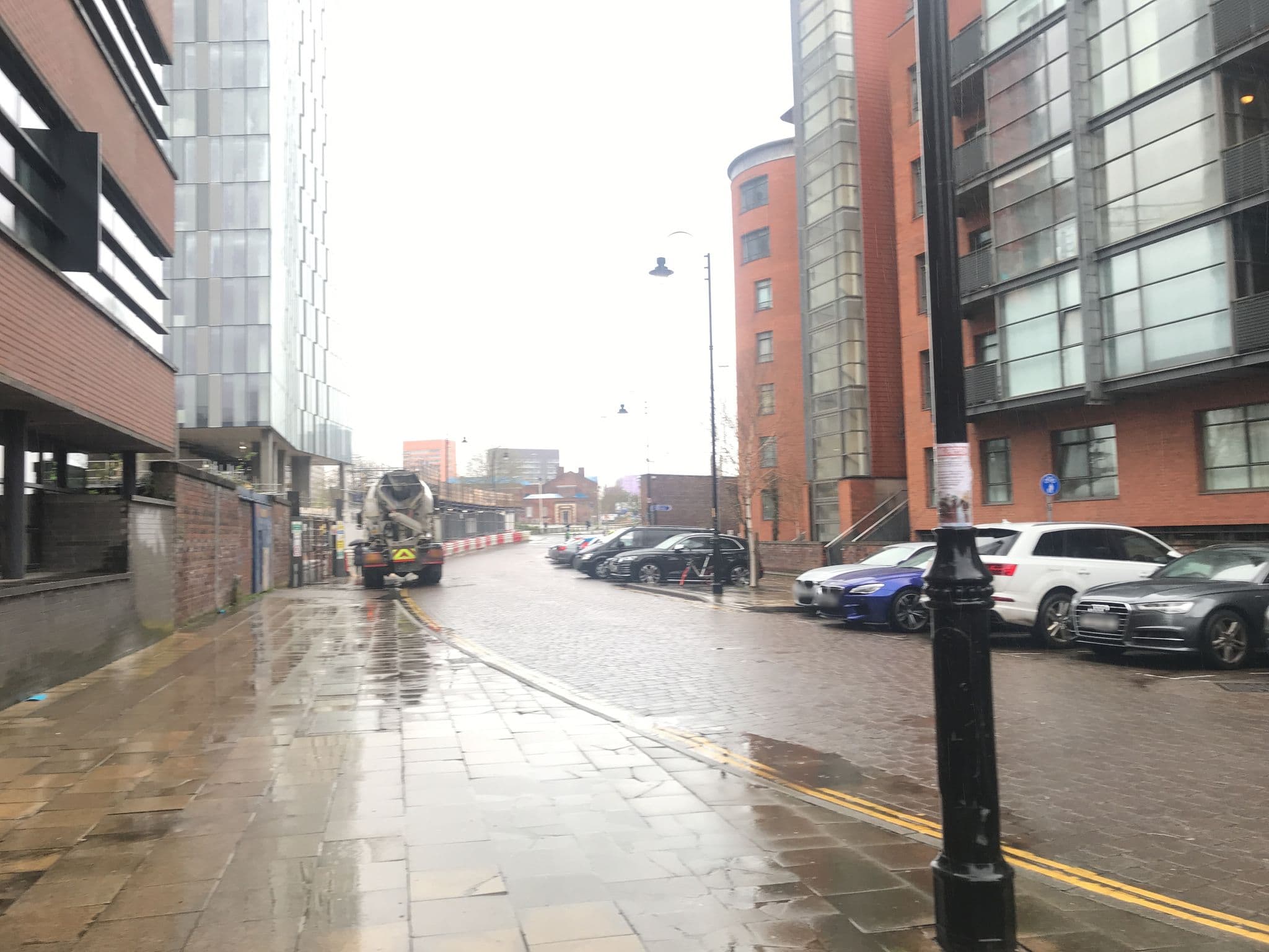 Street view near Stay Deansgate Apartments, Hulme — © l_v_campton (CC BY-SA · Mapillary)