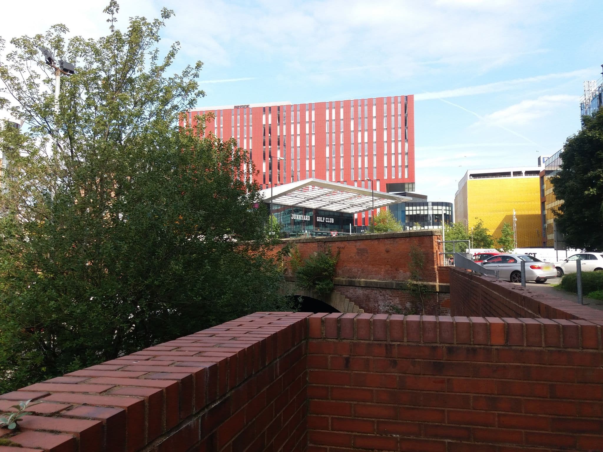 Street view near Medlock Apartments, Hulme — © tonys999 (CC BY-SA · Mapillary)