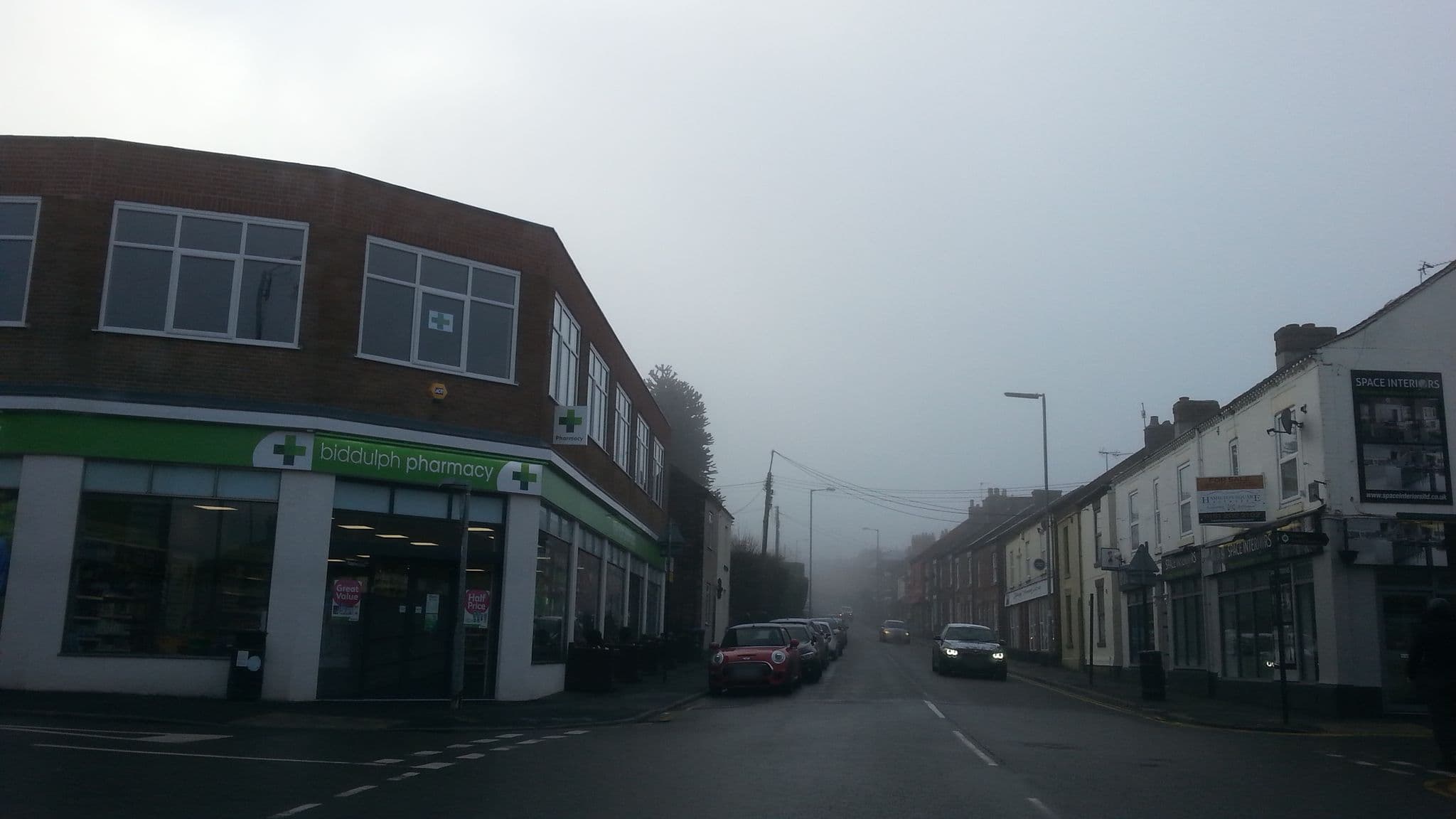 Street view near Biddulph Salon Limited, Biddulph — © adam2 (CC BY-SA · Mapillary)