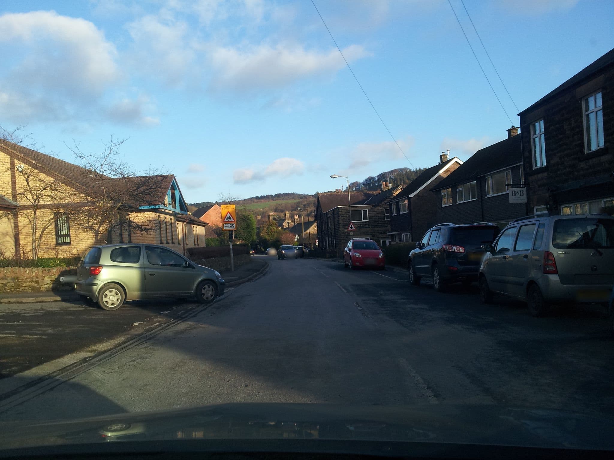 Street view near Chesterfield House, Matlock — © adam2 (CC BY-SA · Mapillary)