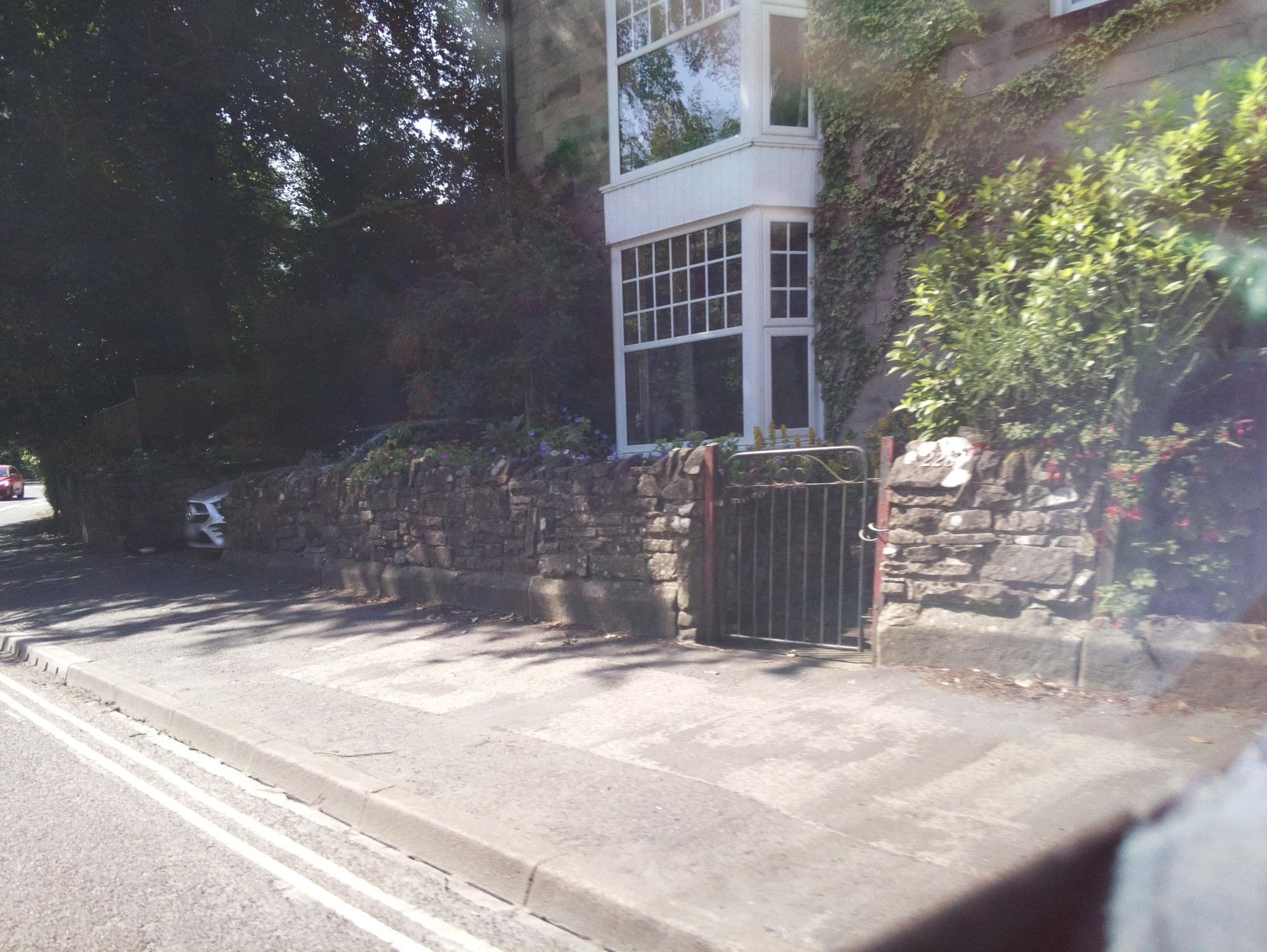 Street view near Abraham House Bed & Breakfast, Matlock — © southglos (CC BY-SA · Mapillary)