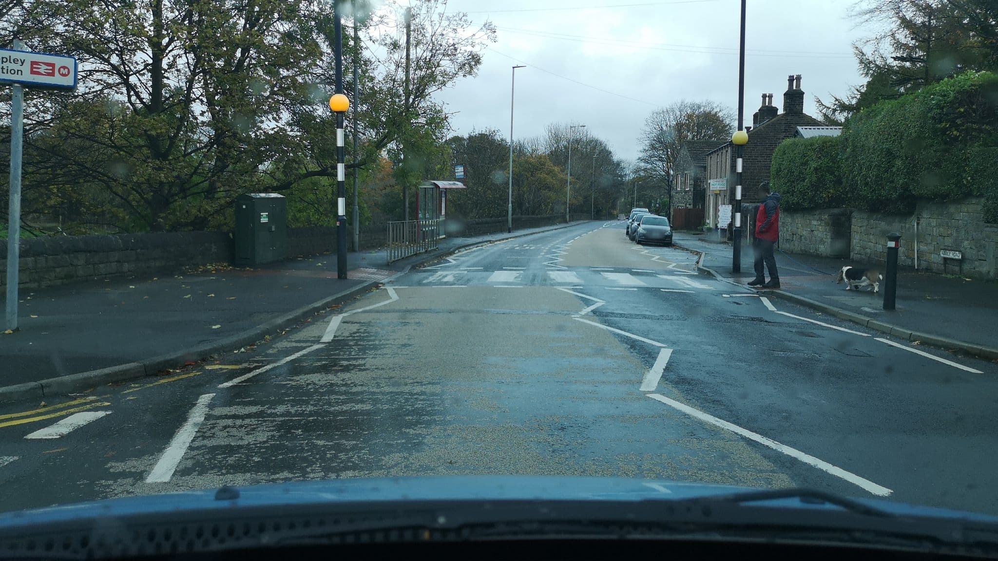 Street view near Croft Nook Cottages, Shepley — © cuttlebug (CC BY-SA · Mapillary)