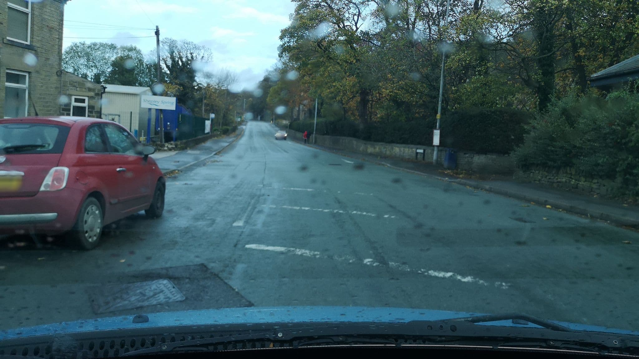 Street view near Hanover International Hotels Management, Kirkburton — © cuttlebug (CC BY-SA · Mapillary)