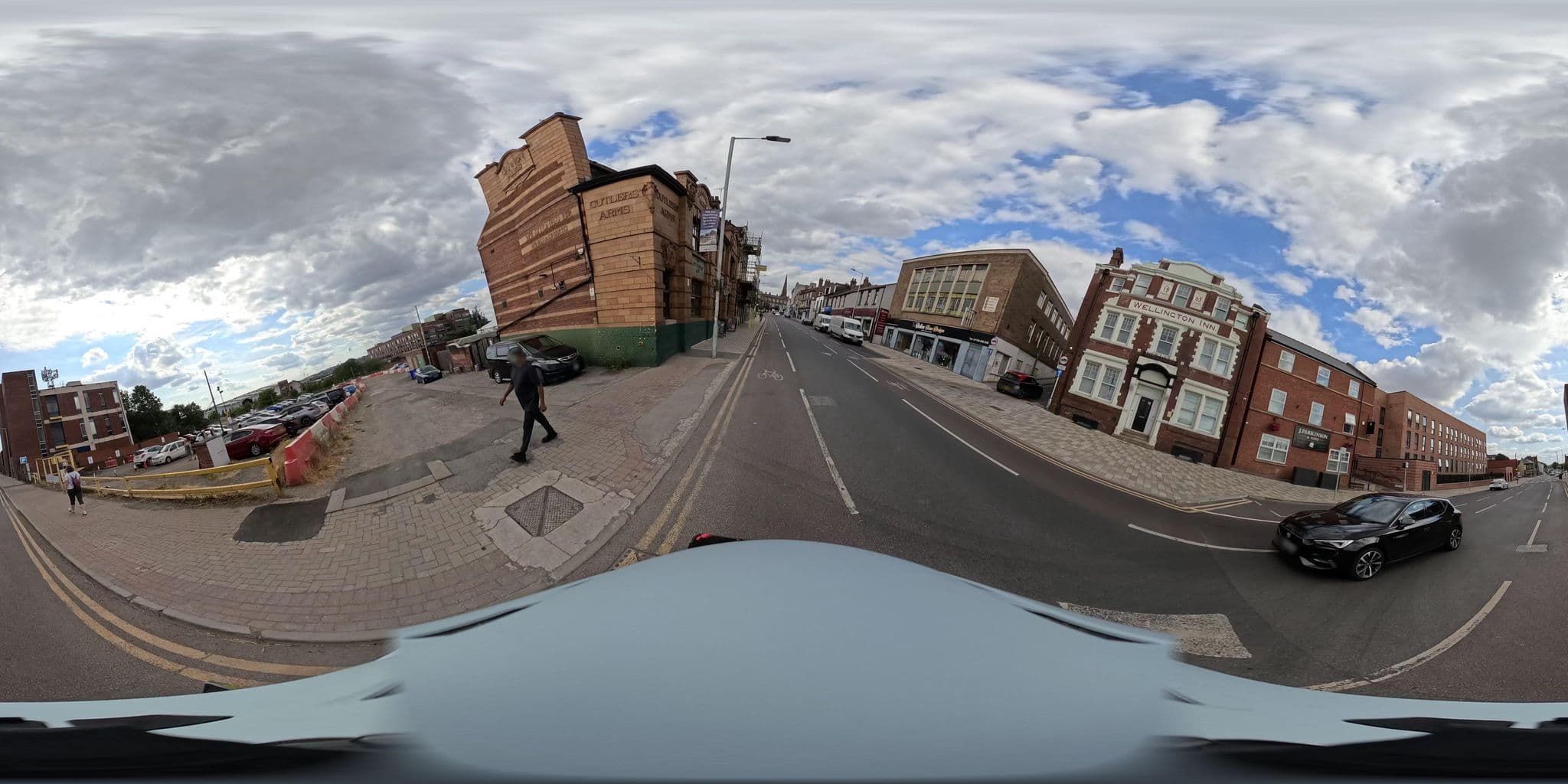 Street view near Rotherham Homeless Project, Rotherham — © ntzm (CC BY-SA · Mapillary)